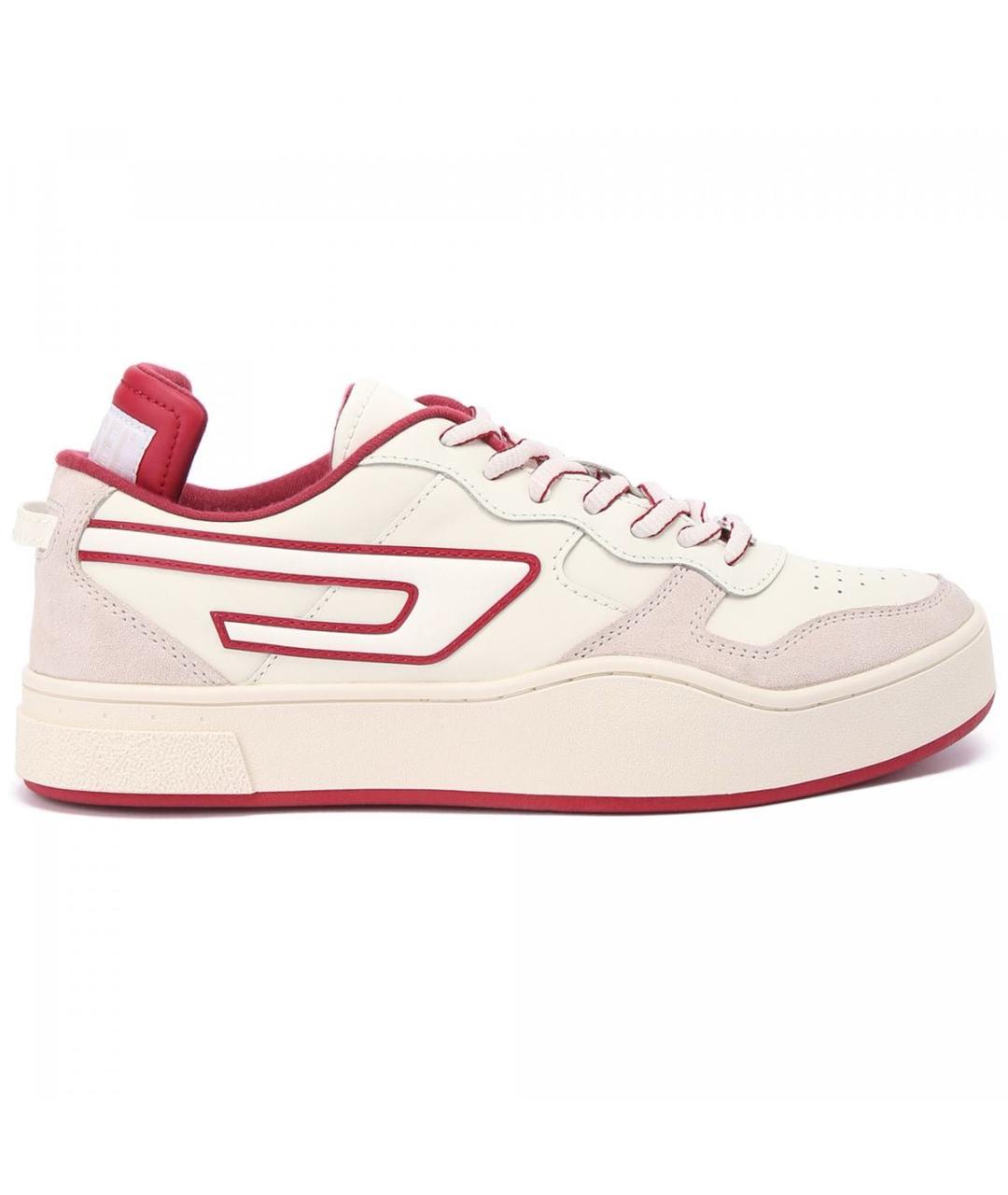 DIESEL Белые кожаные кеды, фото 9