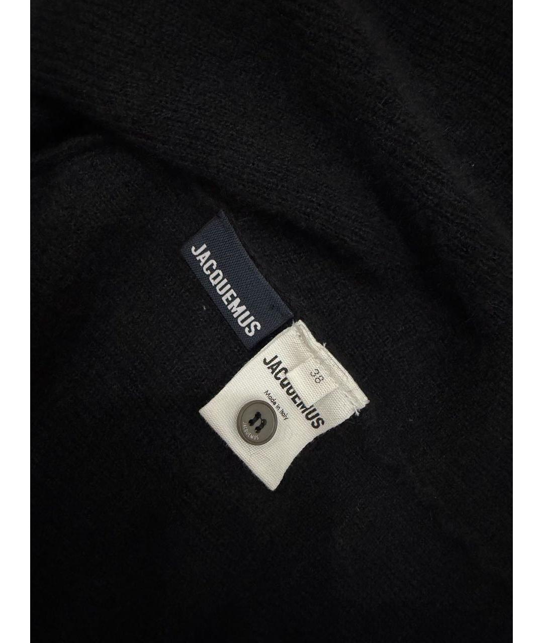 JACQUEMUS Черный кардиган, фото 3