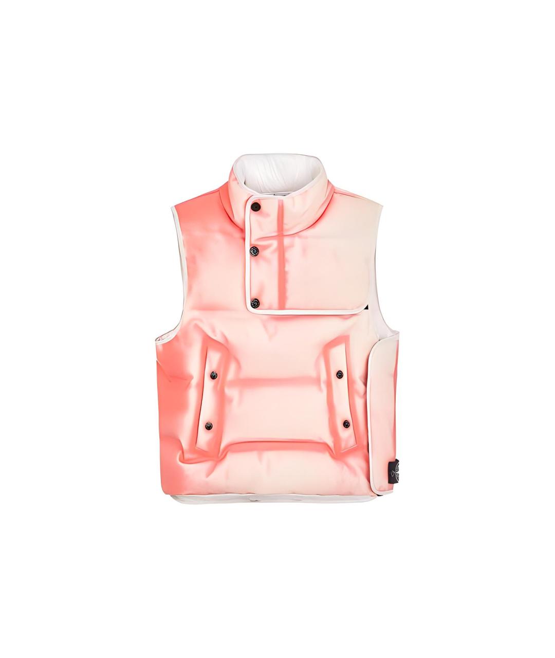 STONE ISLAND Розовый жилет, фото 4