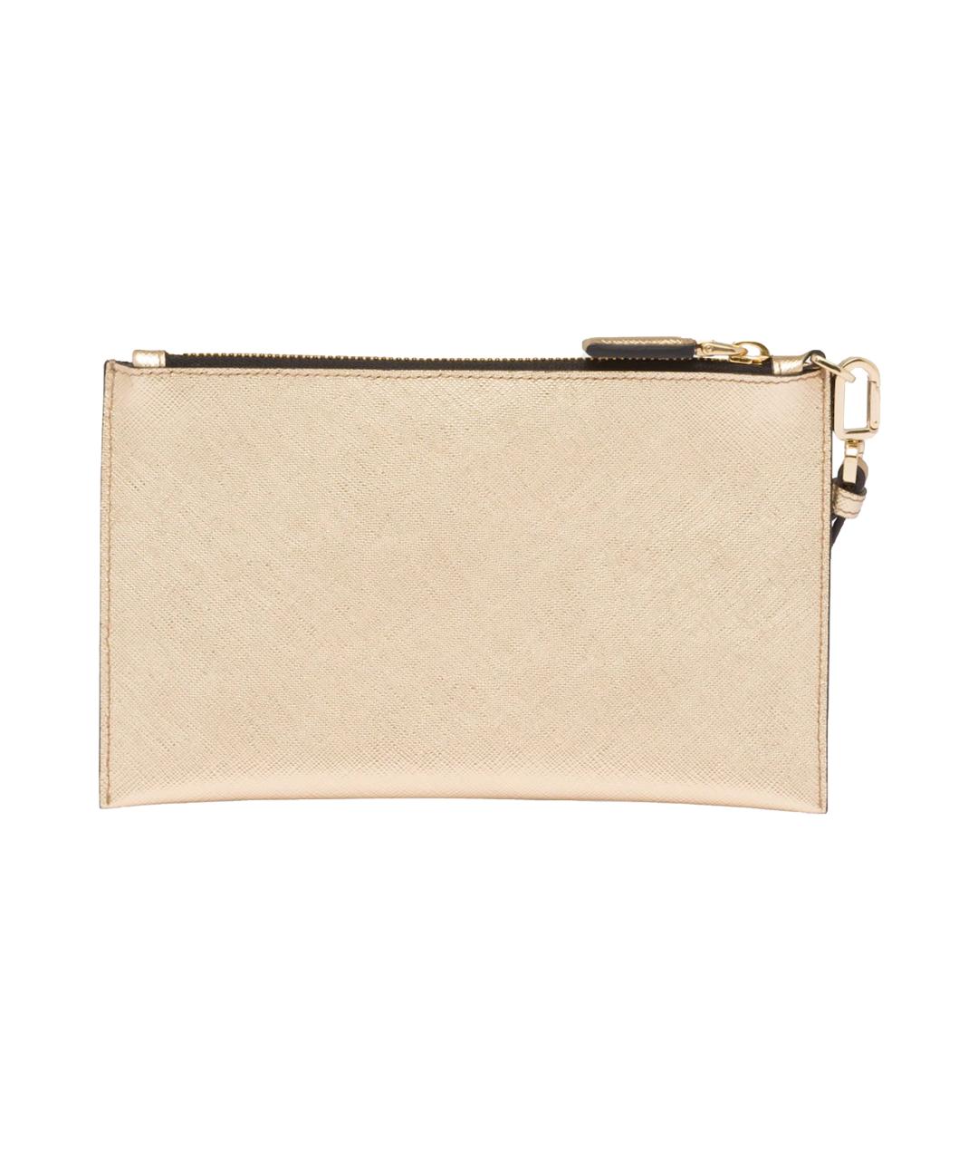 PRADA Бежевая кожаная папка для документов, фото 3