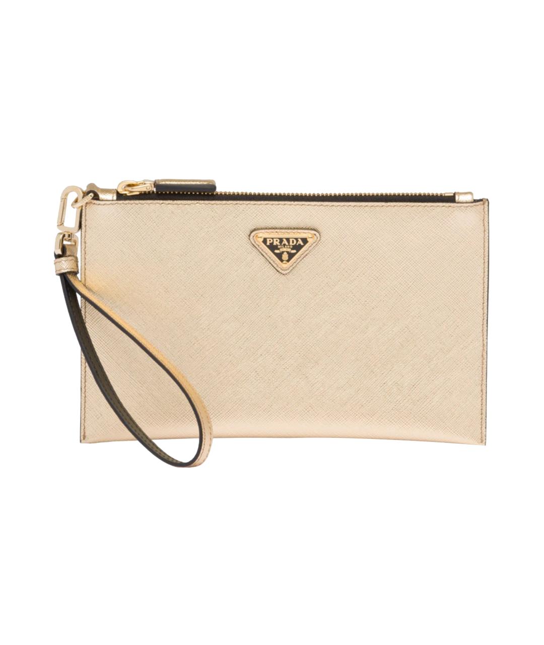 PRADA Бежевая кожаная папка для документов, фото 1