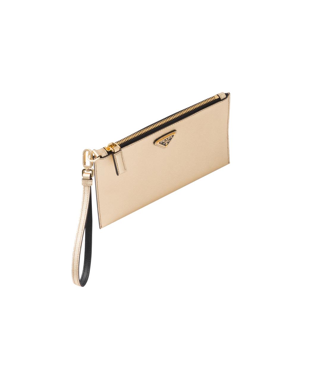 PRADA Бежевая кожаная папка для документов, фото 2