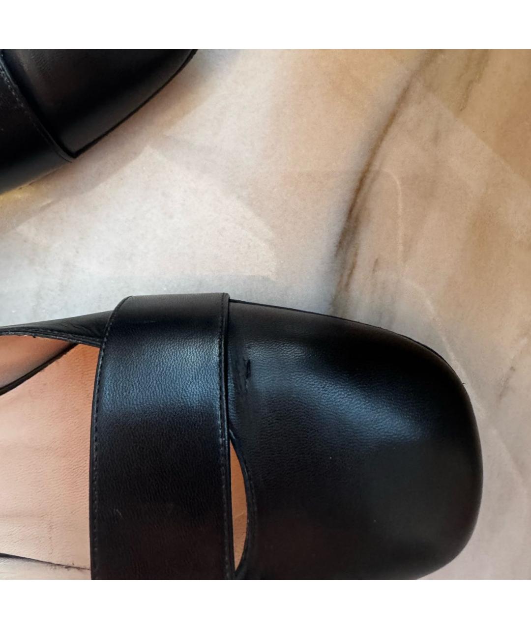 GUCCI Черные туфли из лакированной кожи, фото 6