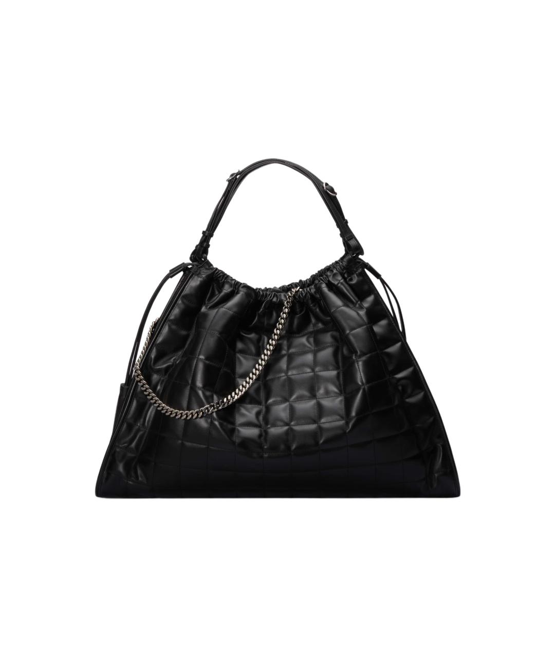 GUCCI Черная кожаная сумка через плечо, фото 3