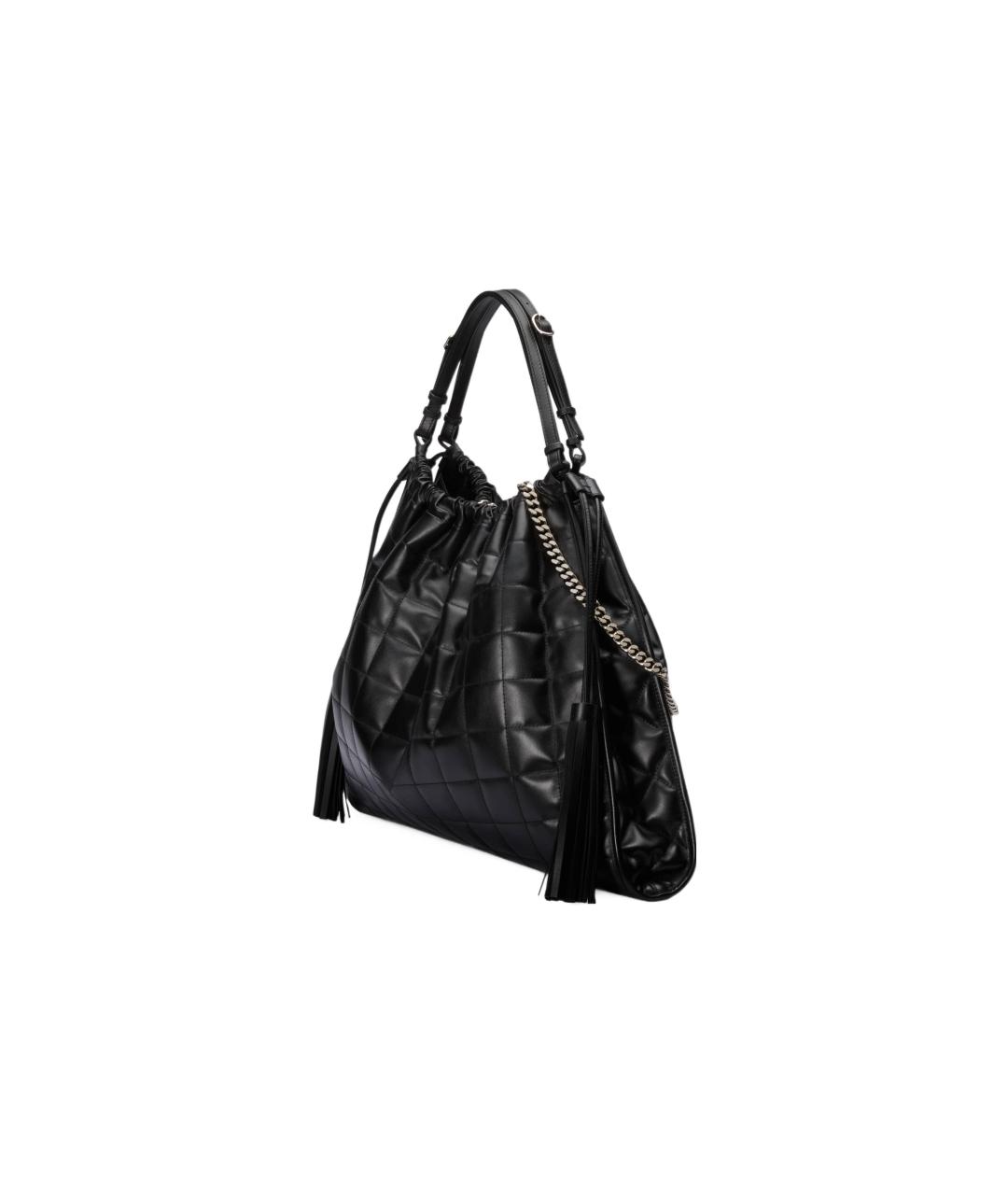 GUCCI Черная кожаная сумка через плечо, фото 2