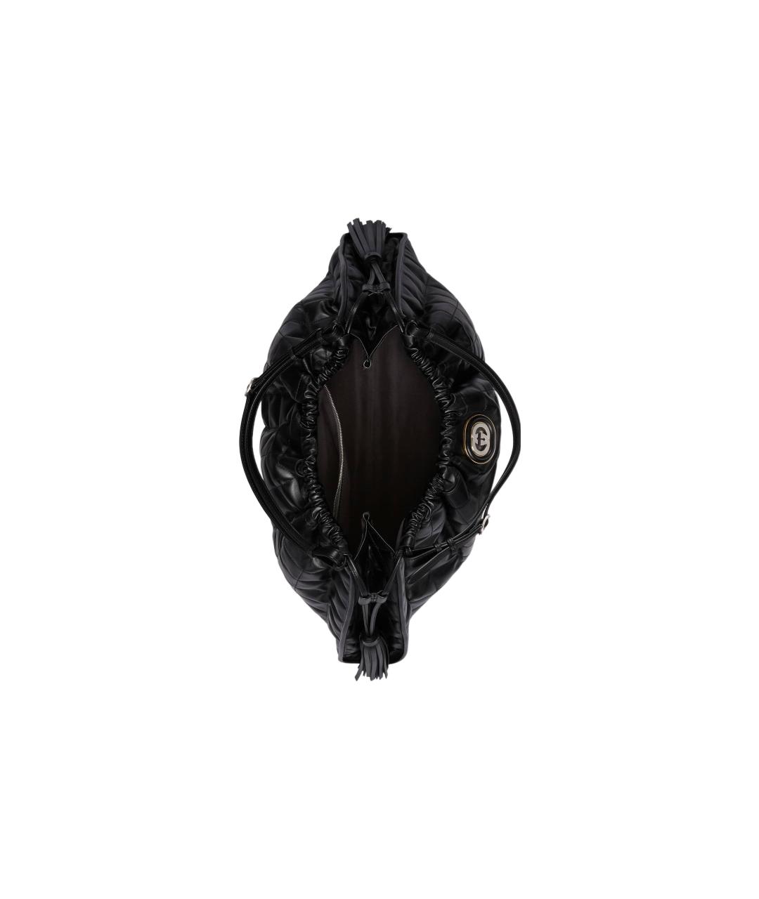 GUCCI Черная кожаная сумка через плечо, фото 6