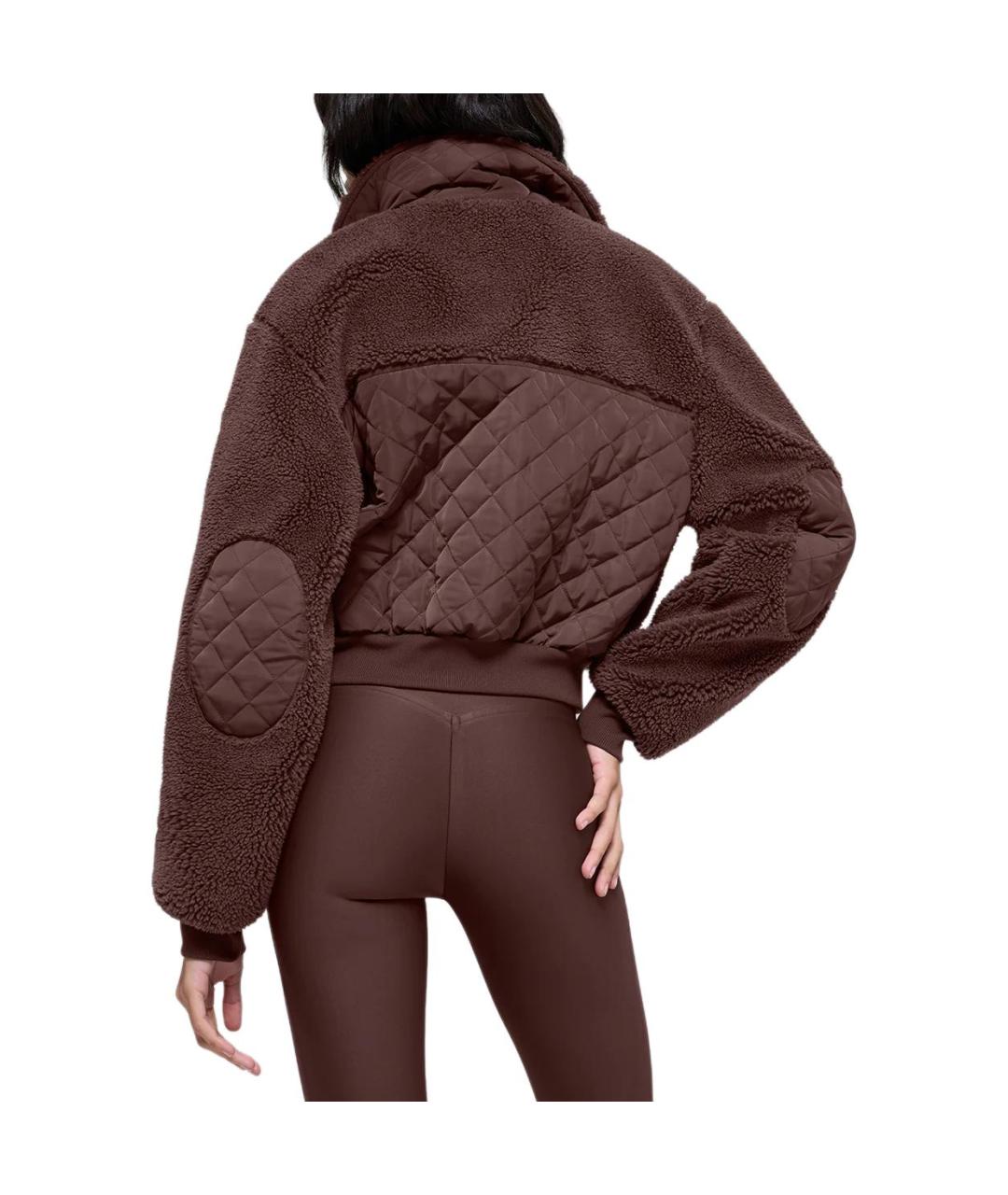 ALO YOGA Коричневая куртка, фото 2