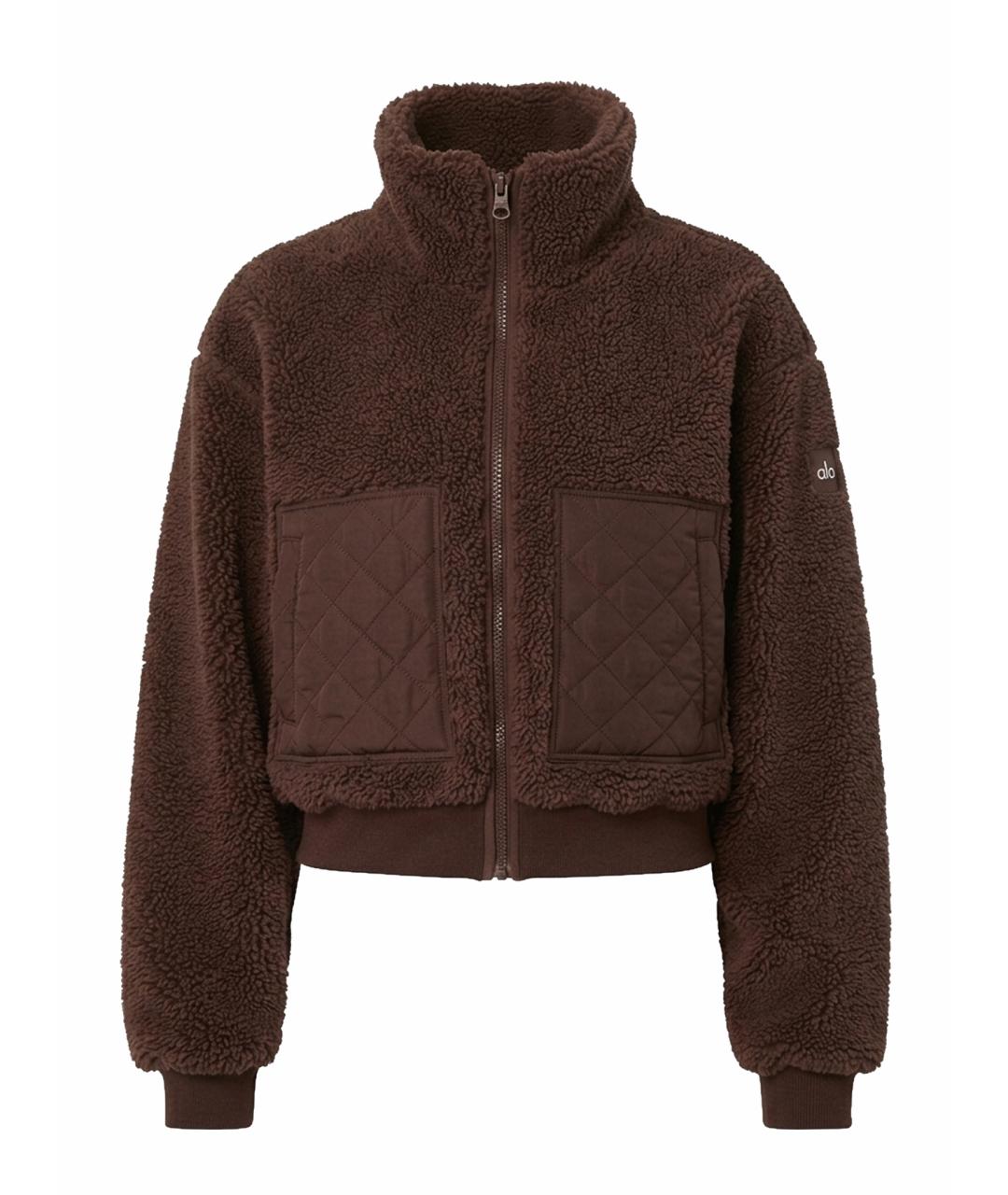 ALO YOGA Коричневая куртка, фото 1