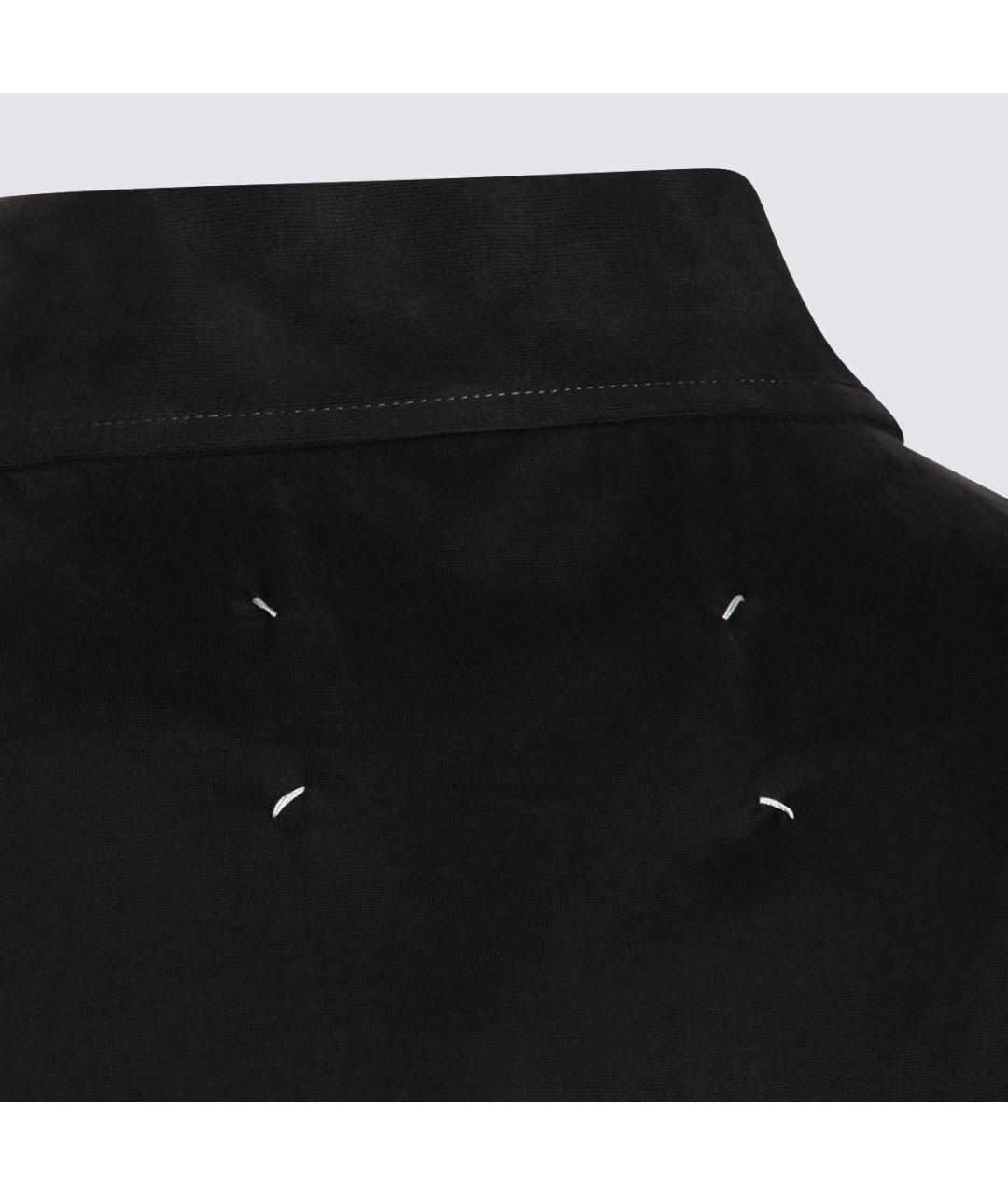 MAISON MARGIELA Черная футболка, фото 4