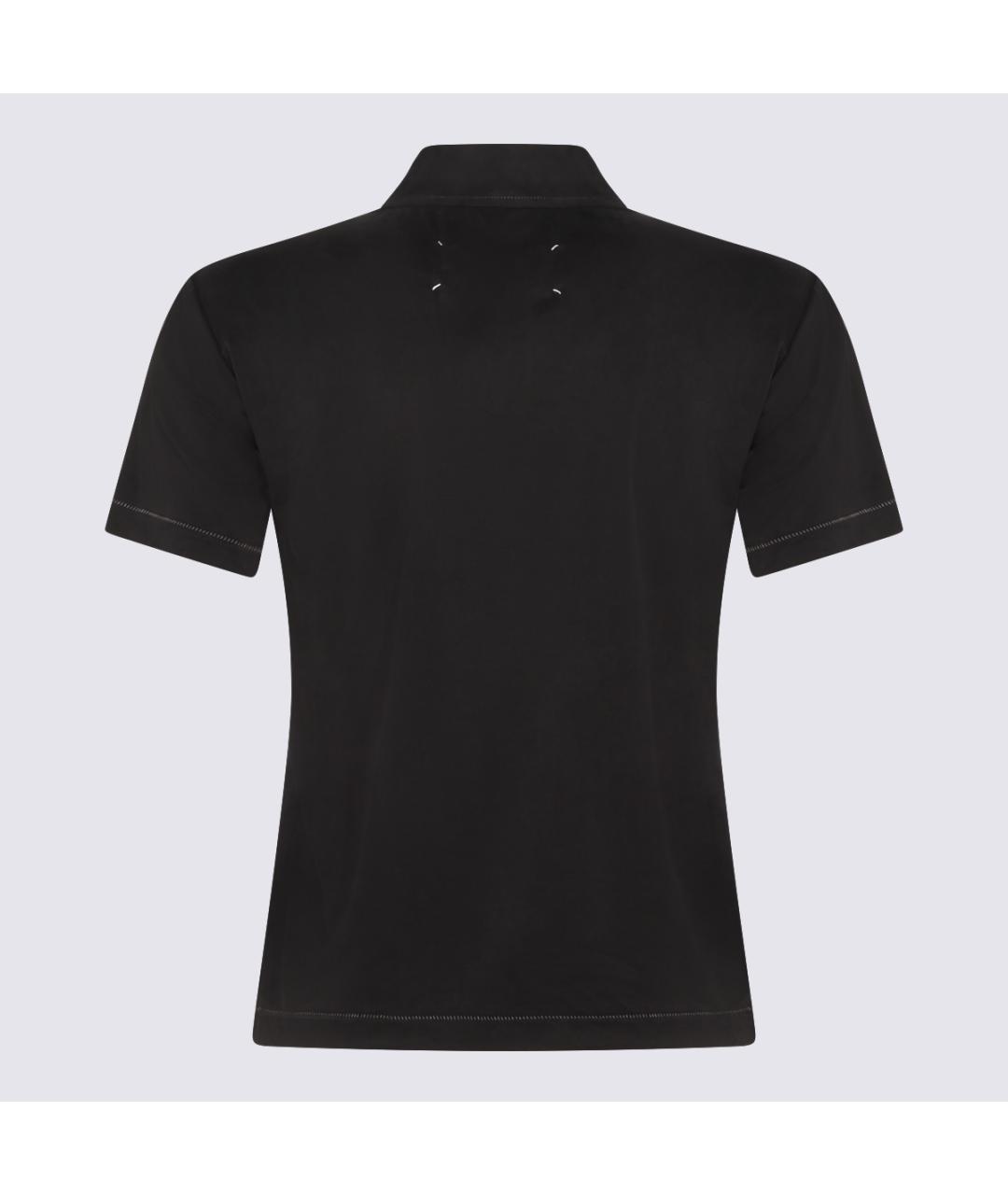 MAISON MARGIELA Черная футболка, фото 2