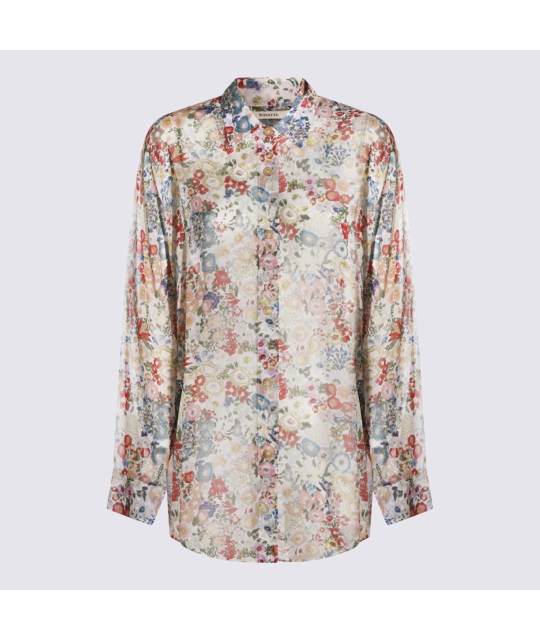 KHAITE Мульти шелковая рубашка, фото 5