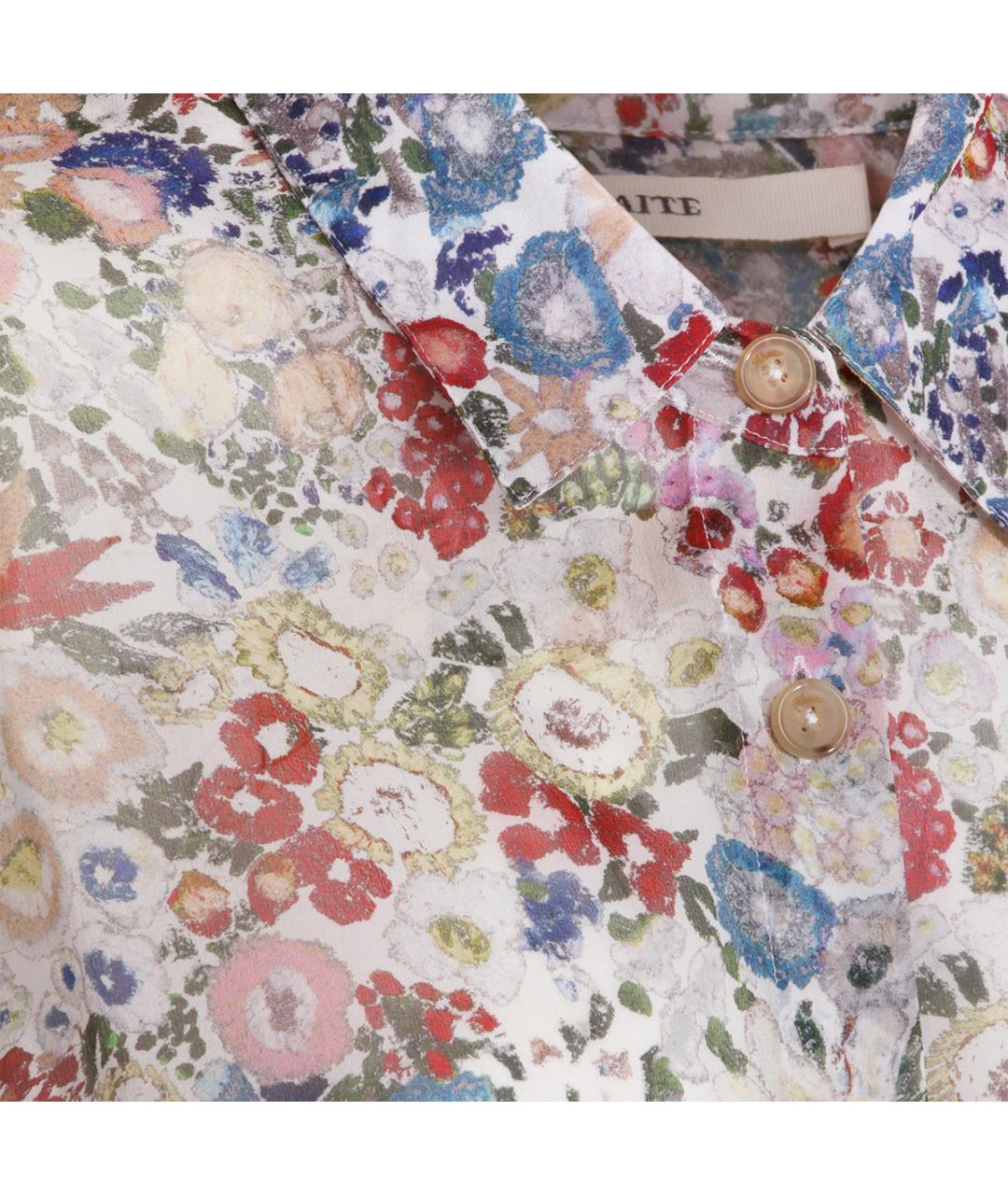 KHAITE Мульти шелковая рубашка, фото 4