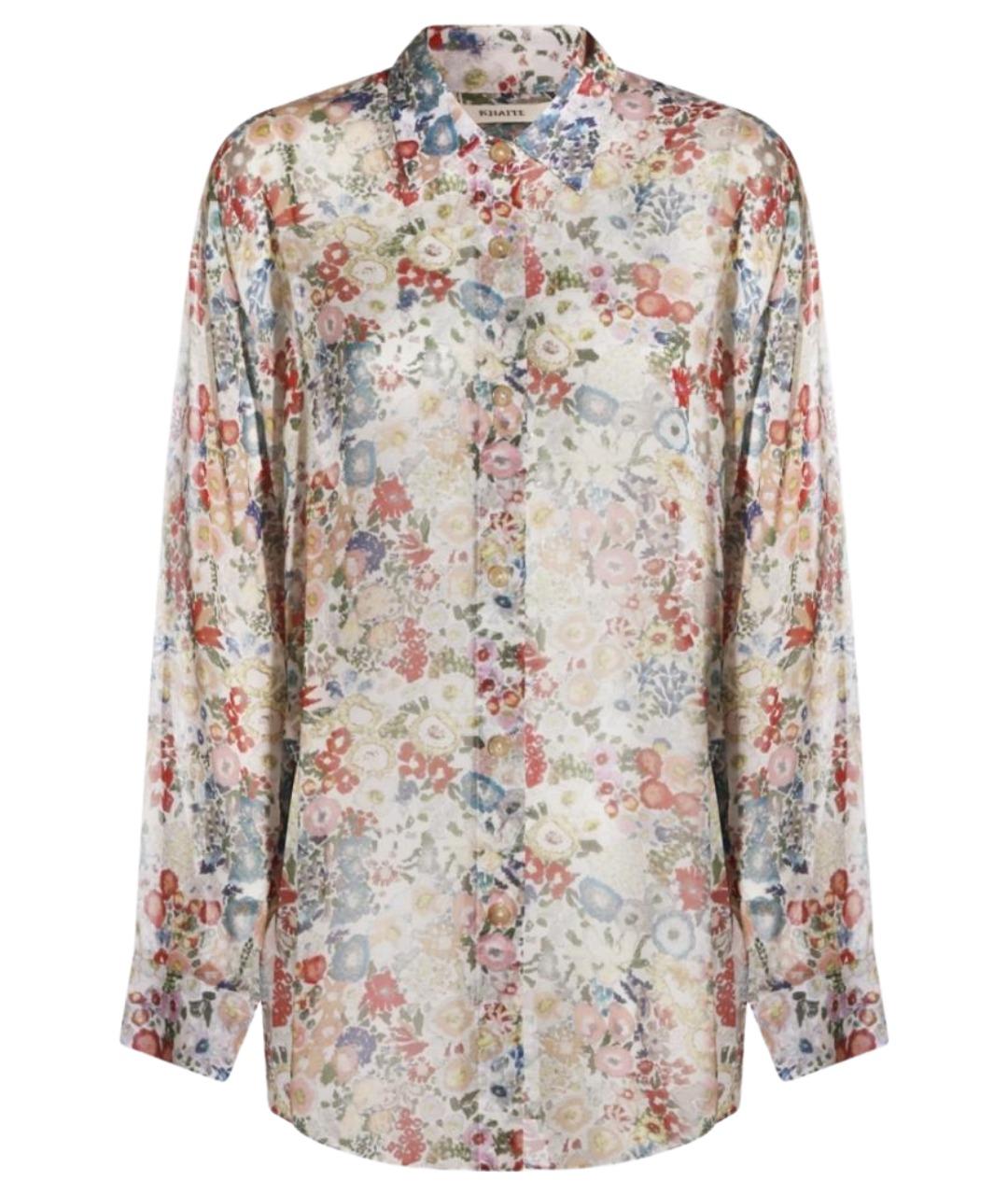 KHAITE Мульти шелковая рубашка, фото 1