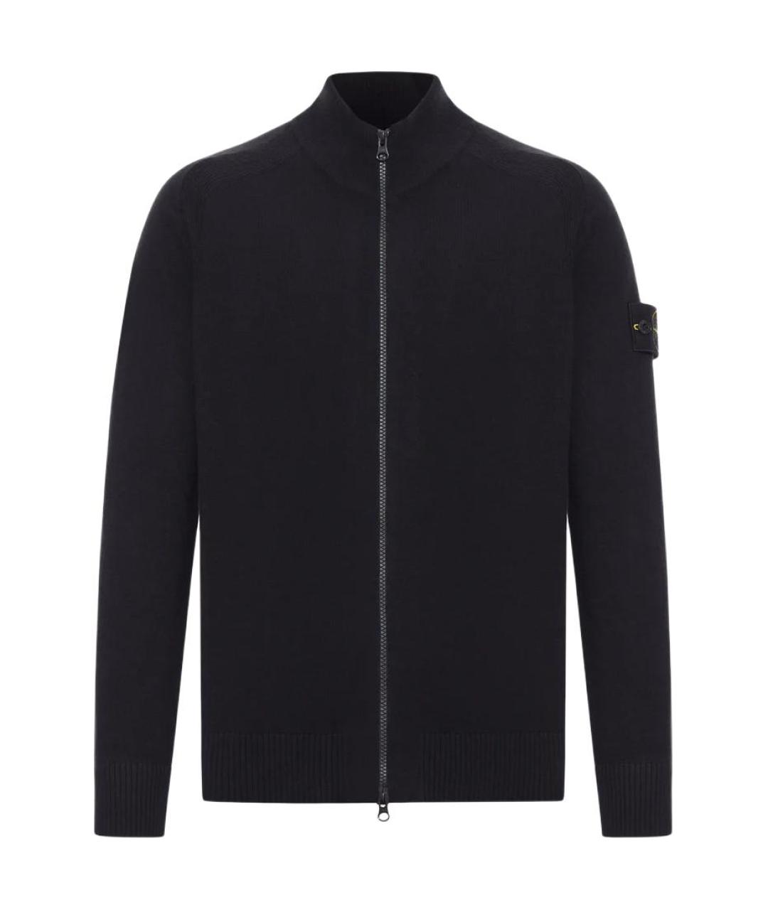 STONE ISLAND Черный джемпер / свитер, фото 1