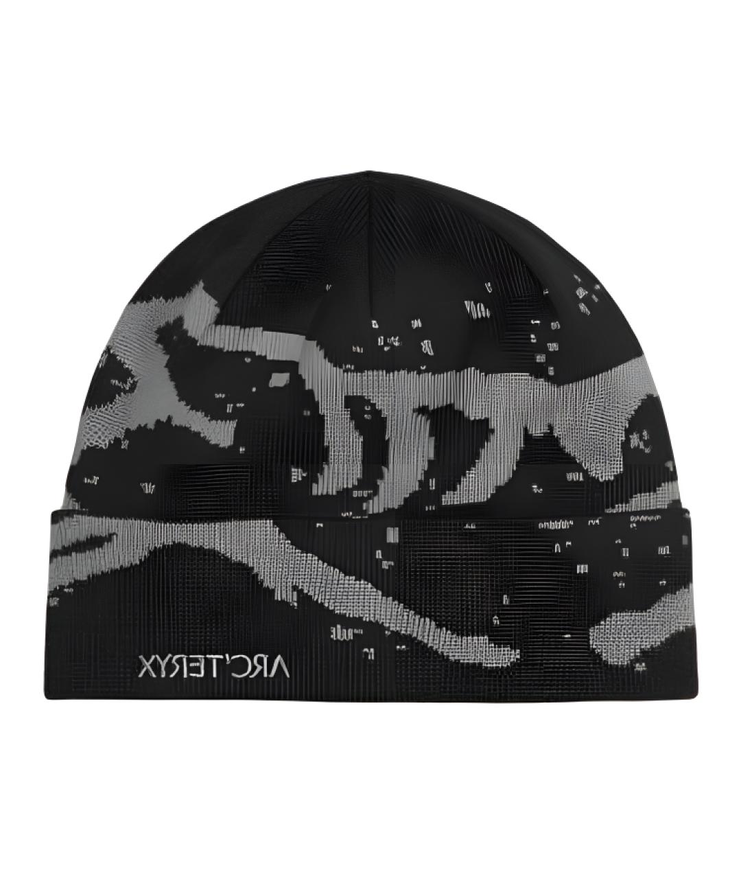 ARCTERYX Черная синтетическая шапка, фото 3