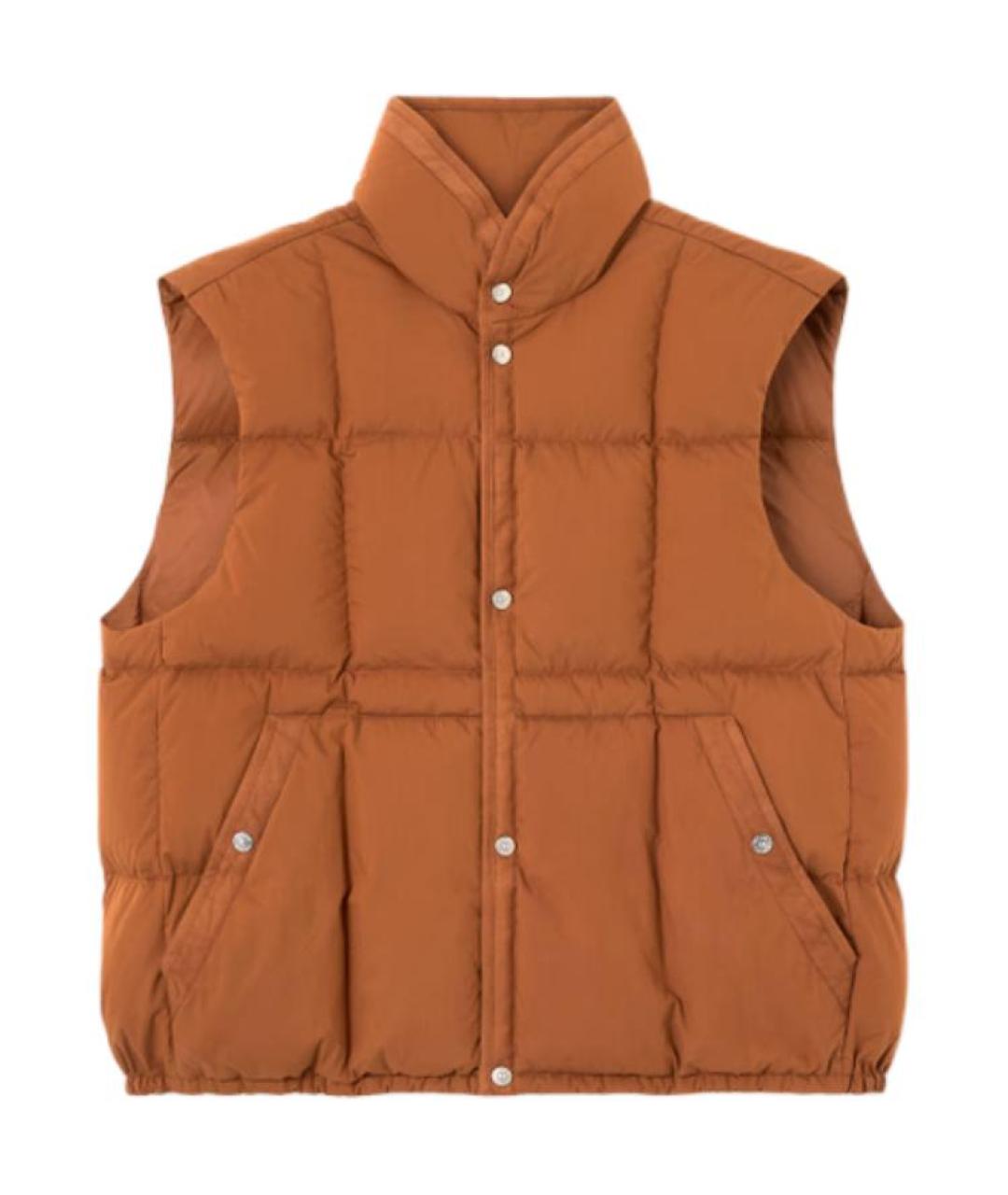 STONE ISLAND Коричневый жилет, фото 1
