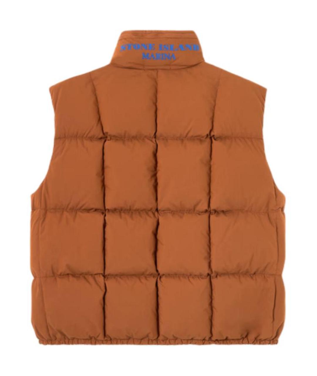STONE ISLAND Коричневый жилет, фото 2