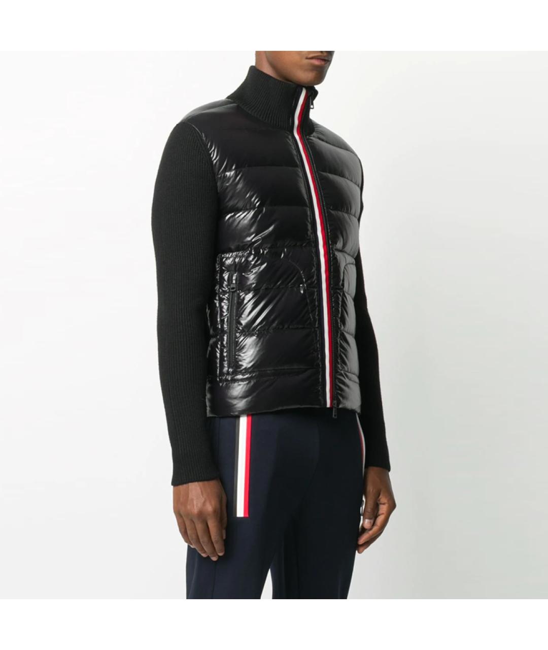 MONCLER Черная куртка, фото 4