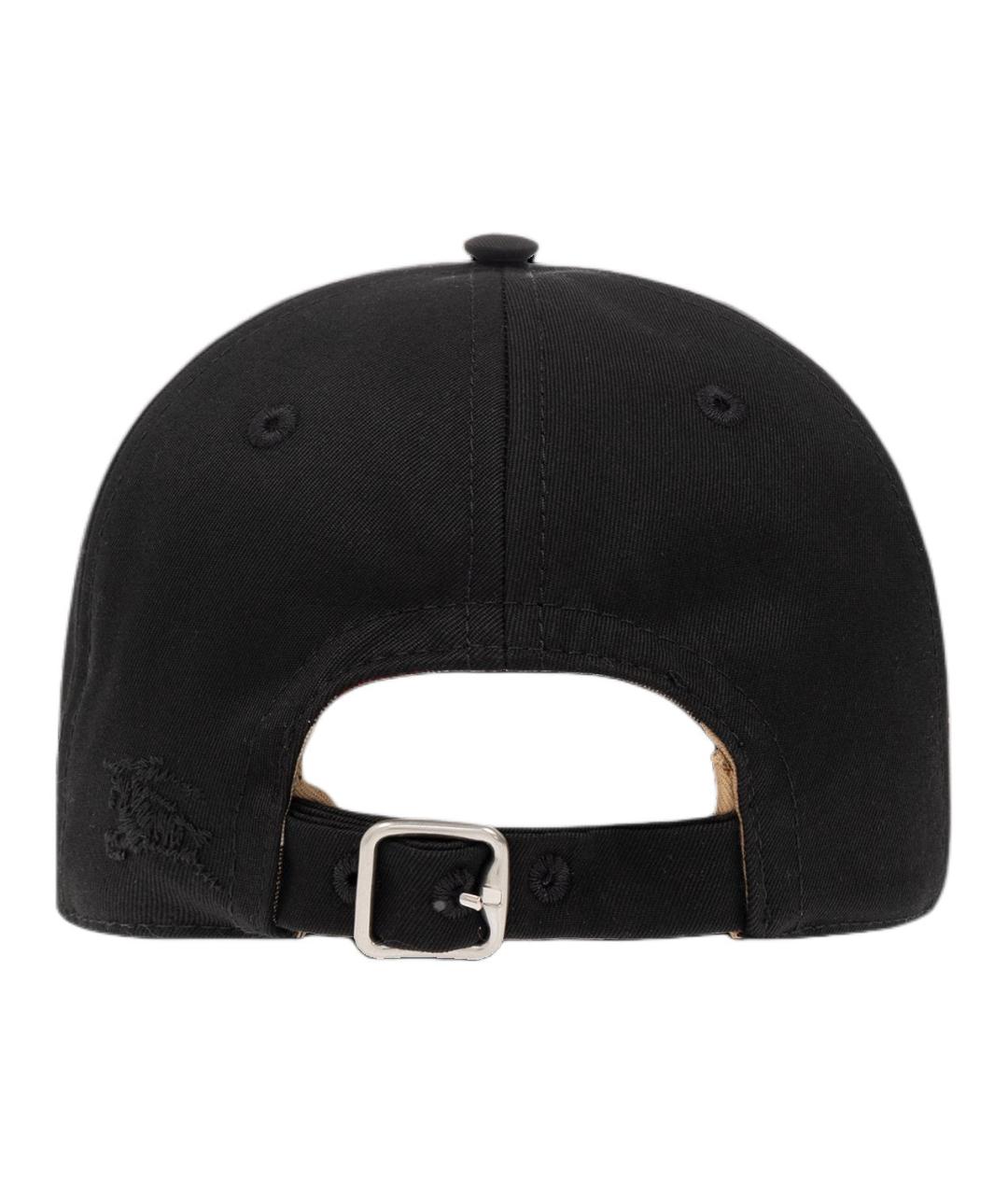 BURBERRY Черная кепка/бейсболка, фото 2