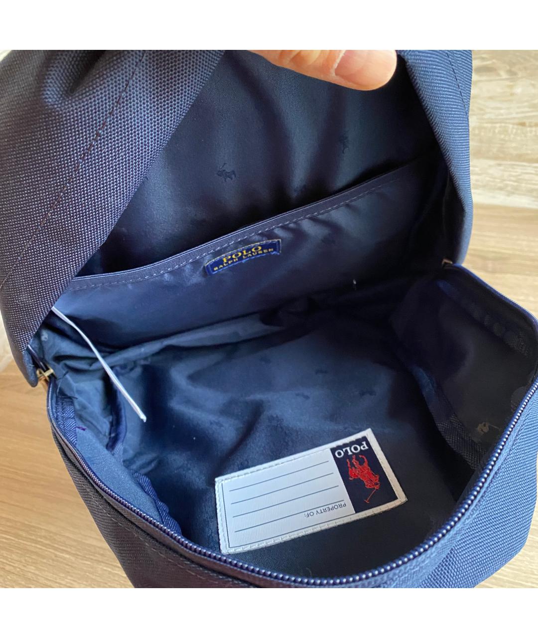 POLO RALPH LAUREN Синий рюкзак, фото 6