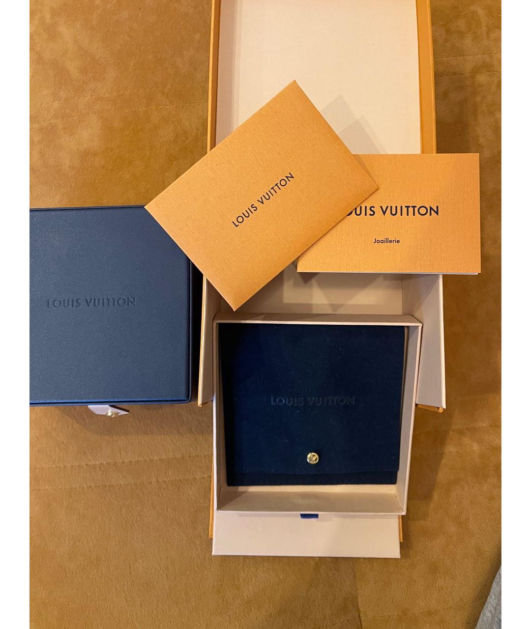 LOUIS VUITTON Золотые серьги из желтого золота, фото 6