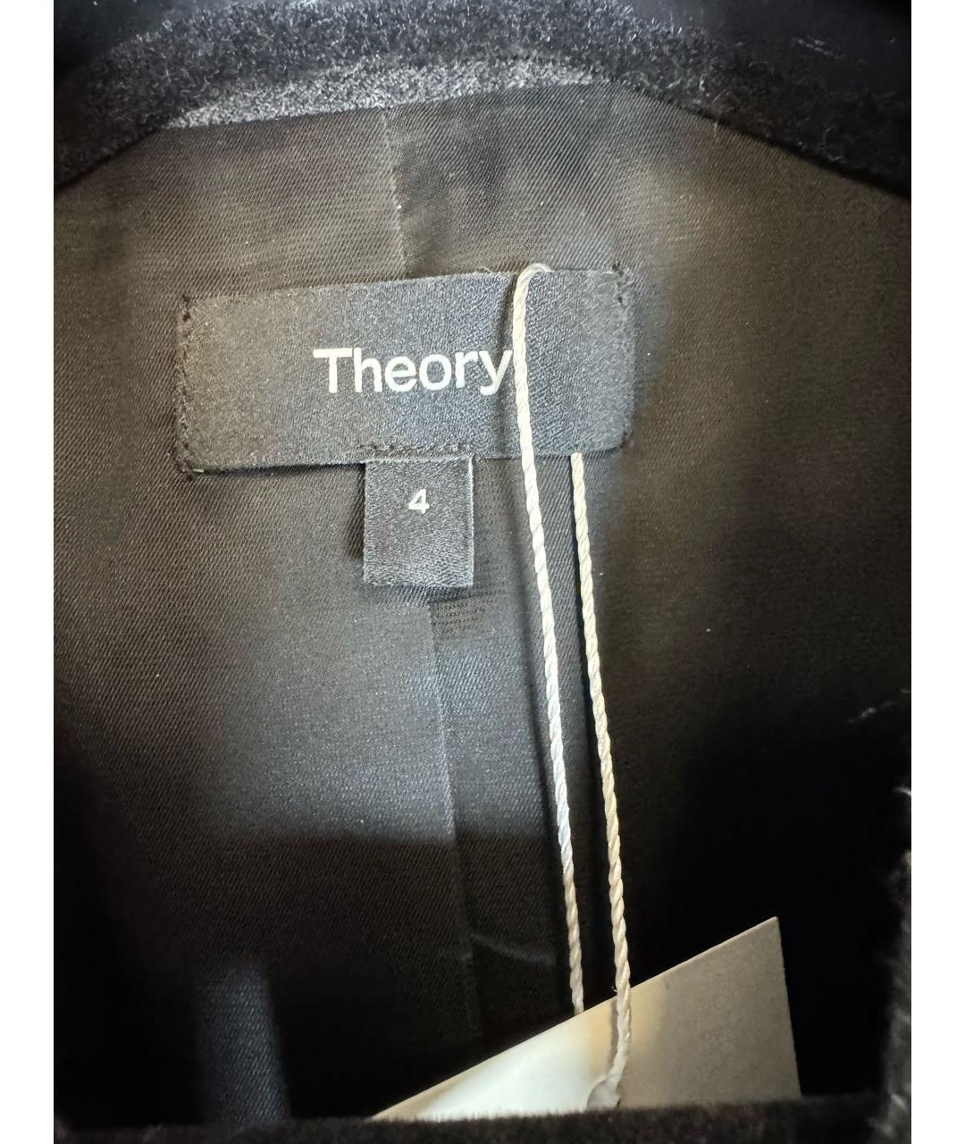 THEORY Серый шерстяной жакет/пиджак, фото 3