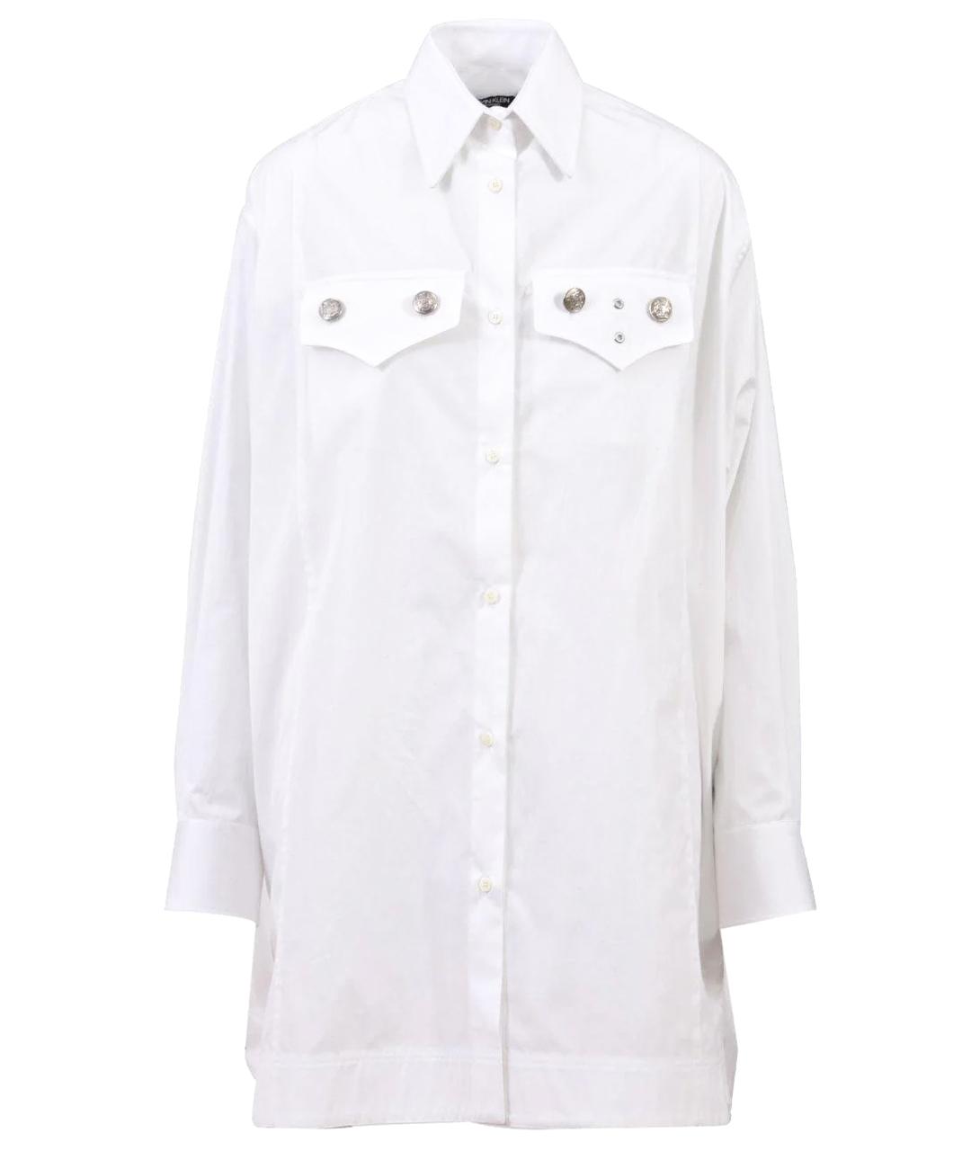 CALVIN KLEIN Белая хлопковая рубашка, фото 1