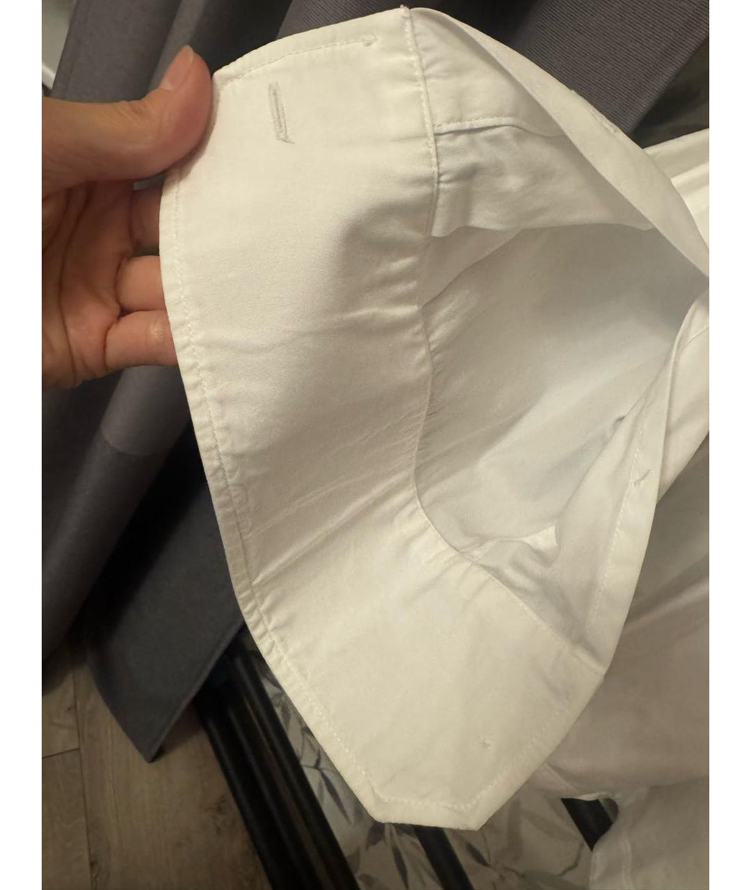 CALVIN KLEIN Белая хлопковая рубашка, фото 5