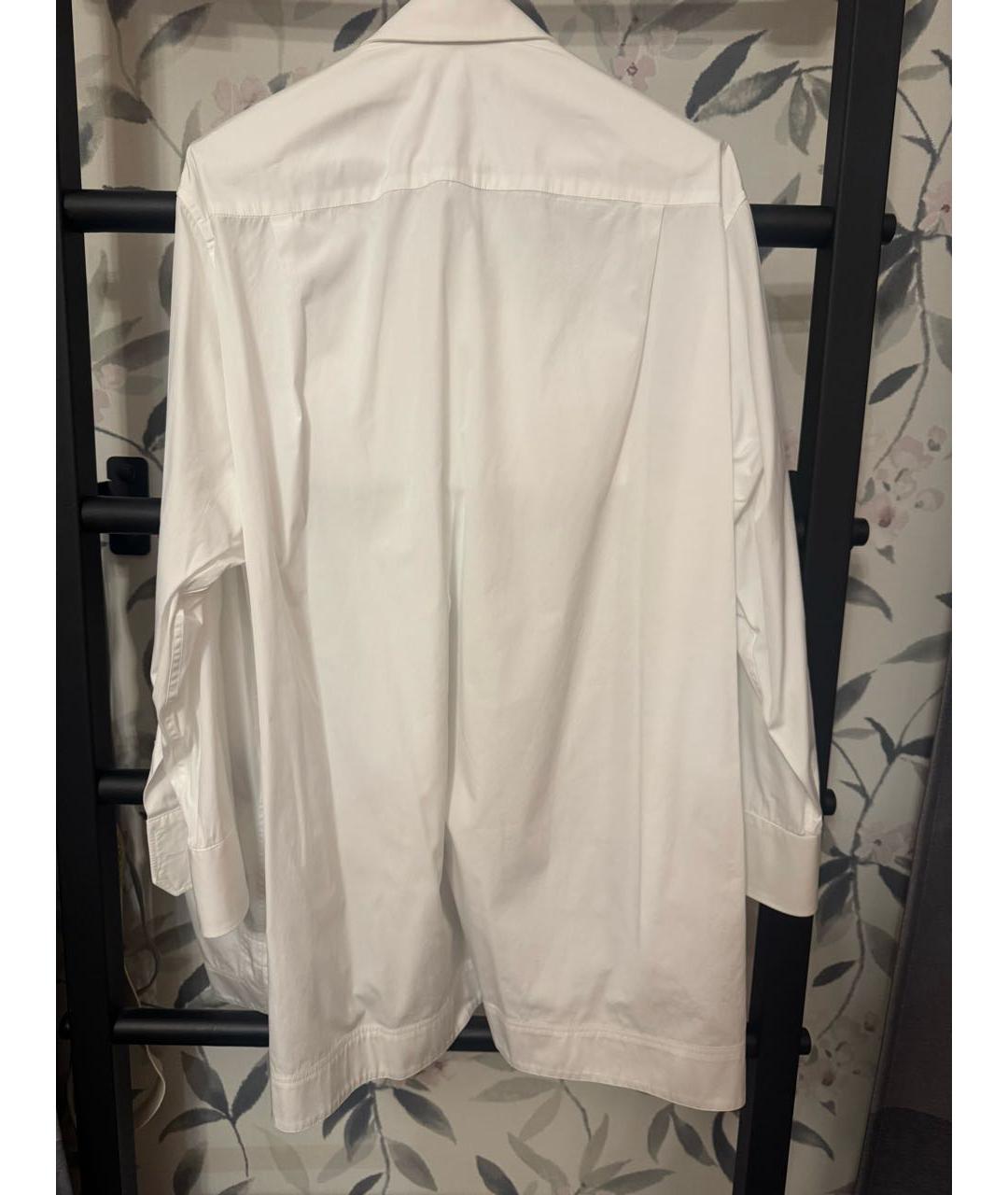 CALVIN KLEIN Белая хлопковая рубашка, фото 2