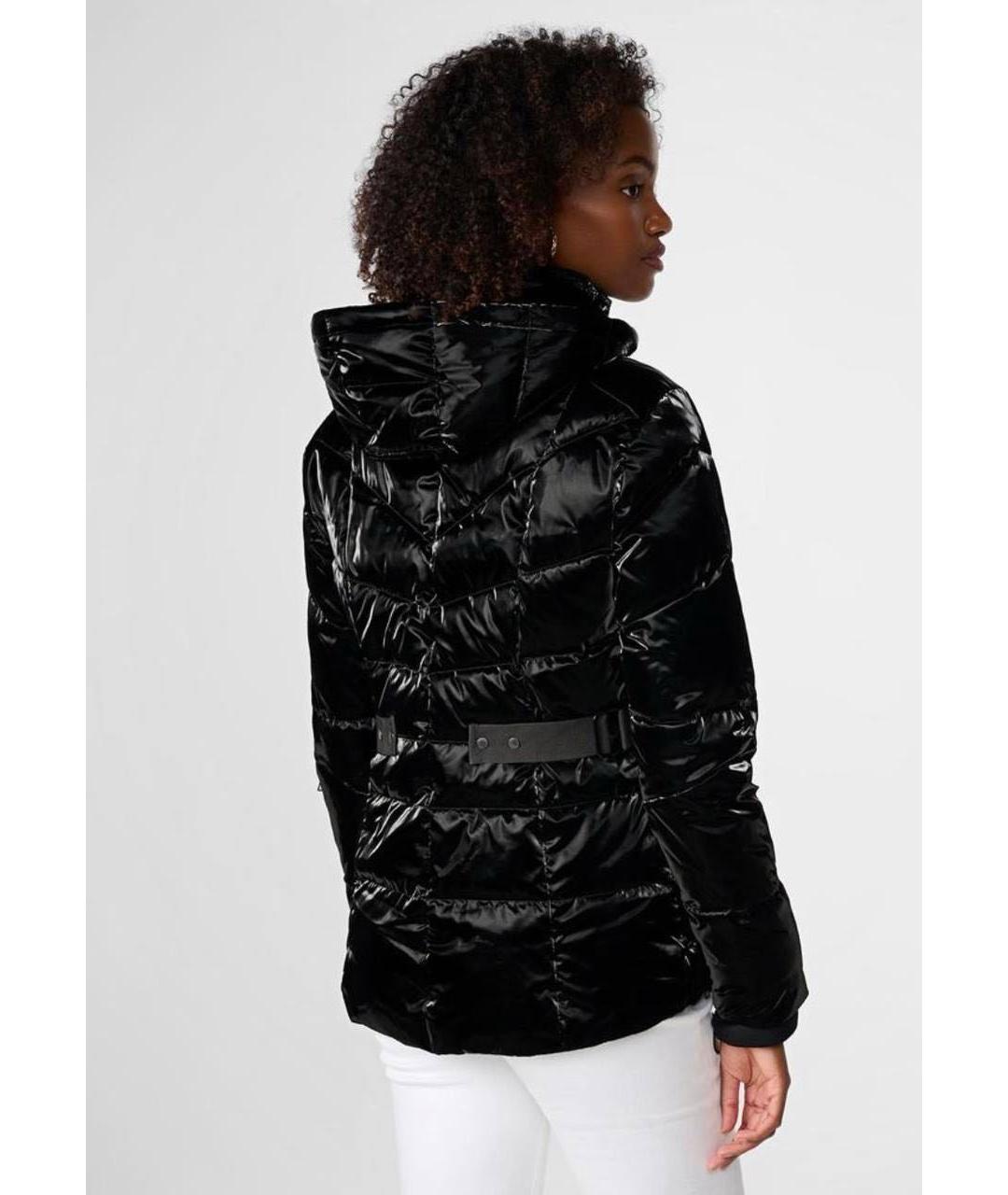 KARL LAGERFELD Черная полиуретановая куртка, фото 3
