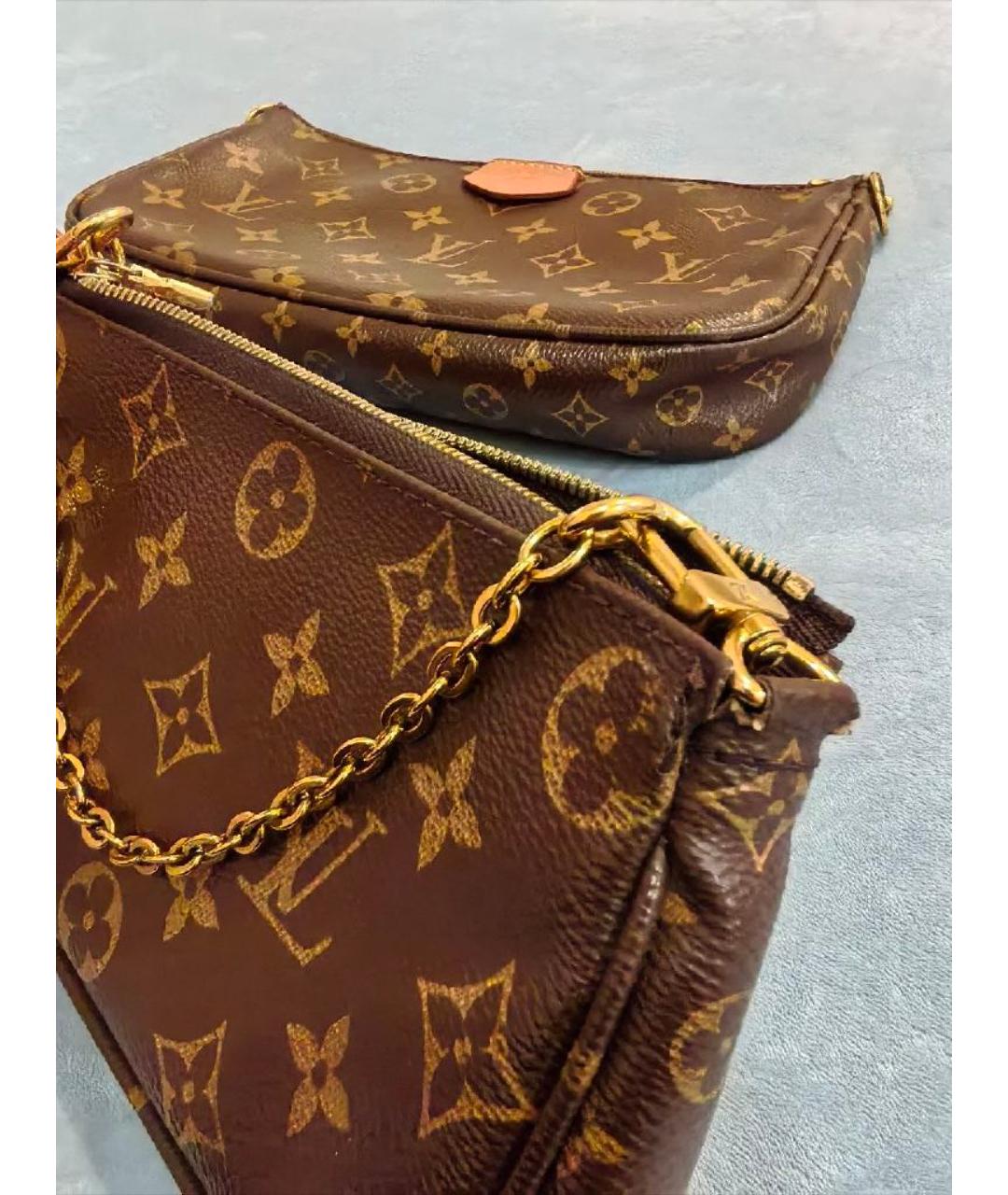 LOUIS VUITTON Коричневая сумка через плечо, фото 8