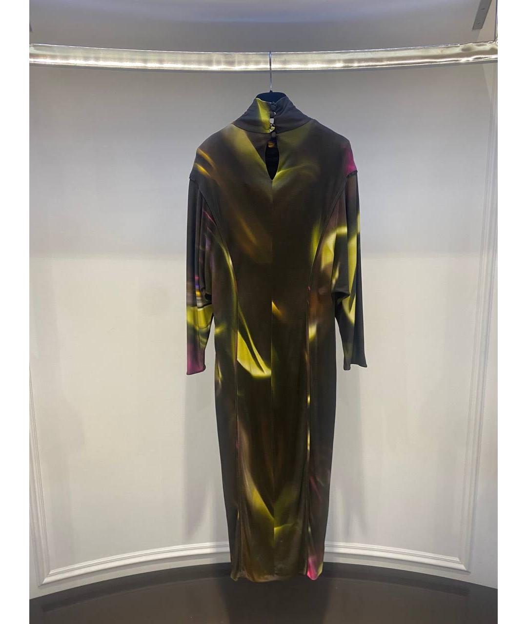 VERSACE Мульти повседневное платье, фото 3