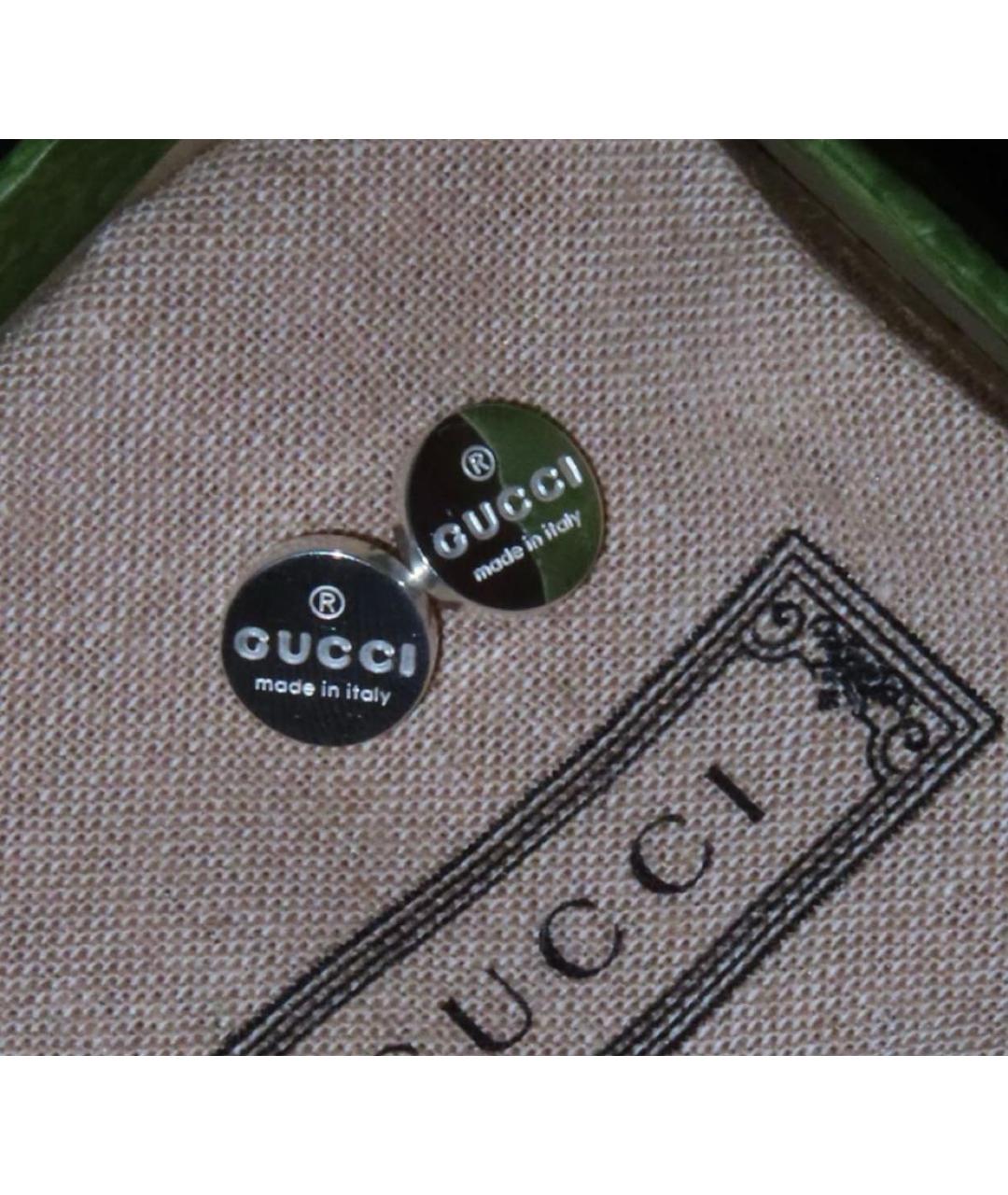 GUCCI Серебряные серебряные серьги, фото 5