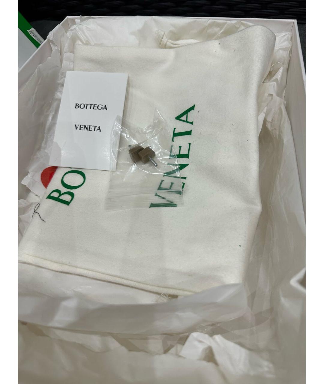 BOTTEGA VENETA Красные текстильные босоножки, фото 6