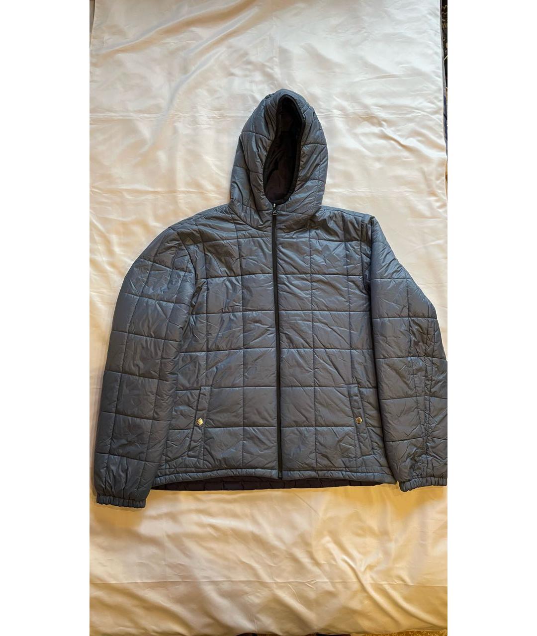 PRADA Серая полиамидовая куртка, фото 8