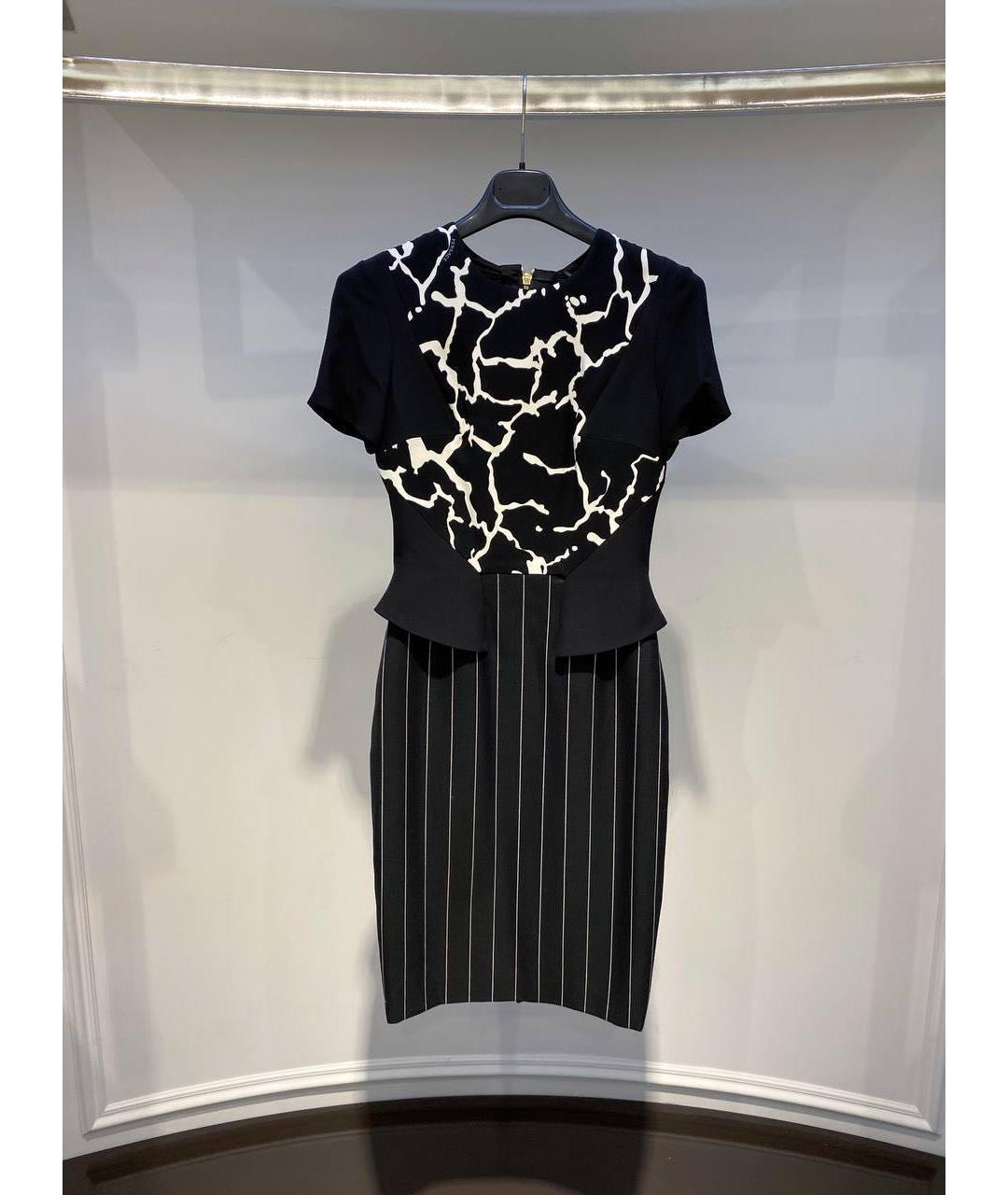 VERSACE Черное повседневное платье, фото 4