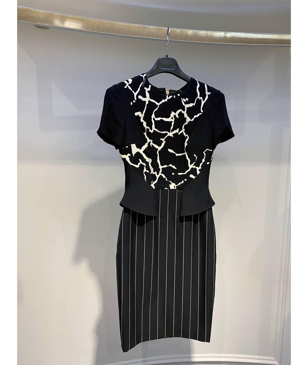 VERSACE Черное повседневное платье, фото 2