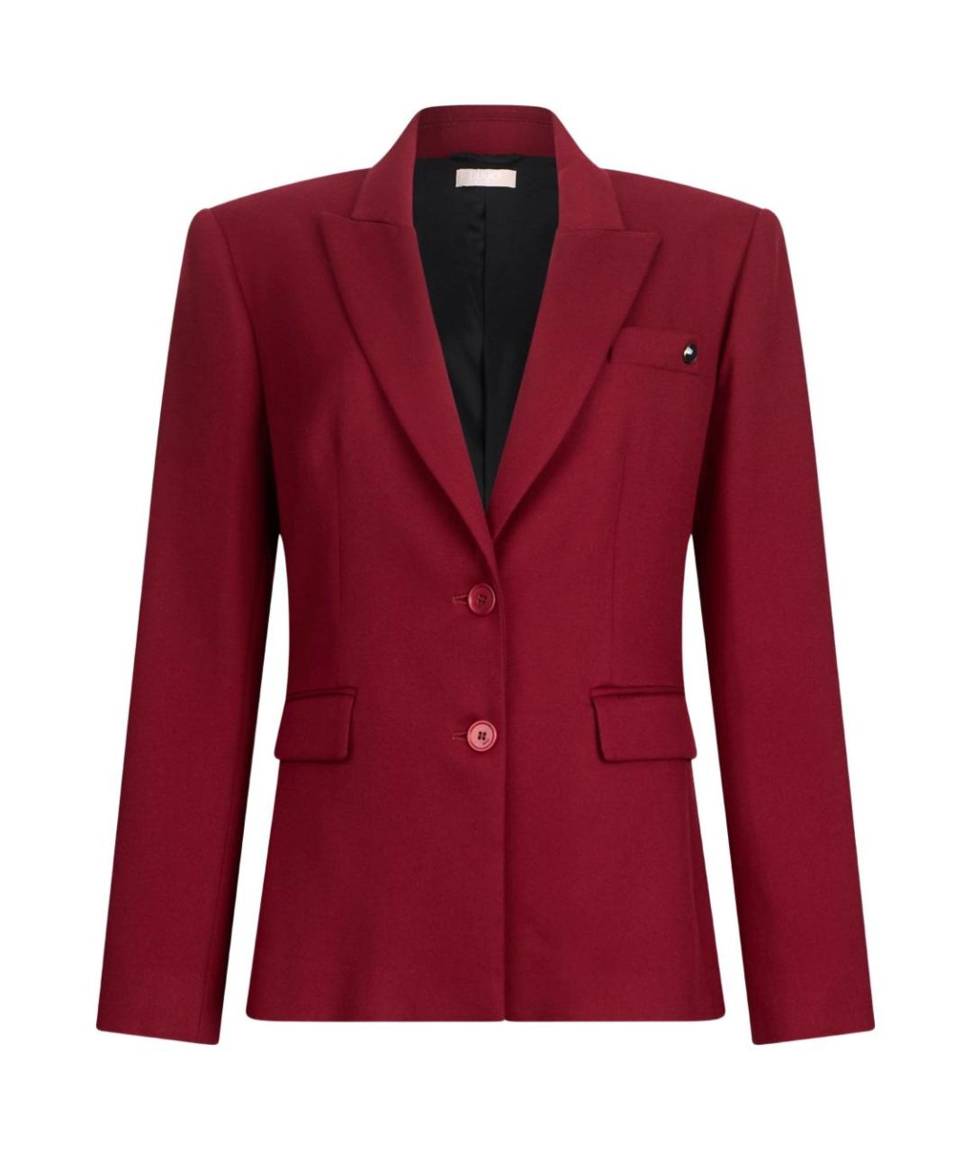 LIU JO Красный полиэстеровый жакет/пиджак, фото 1