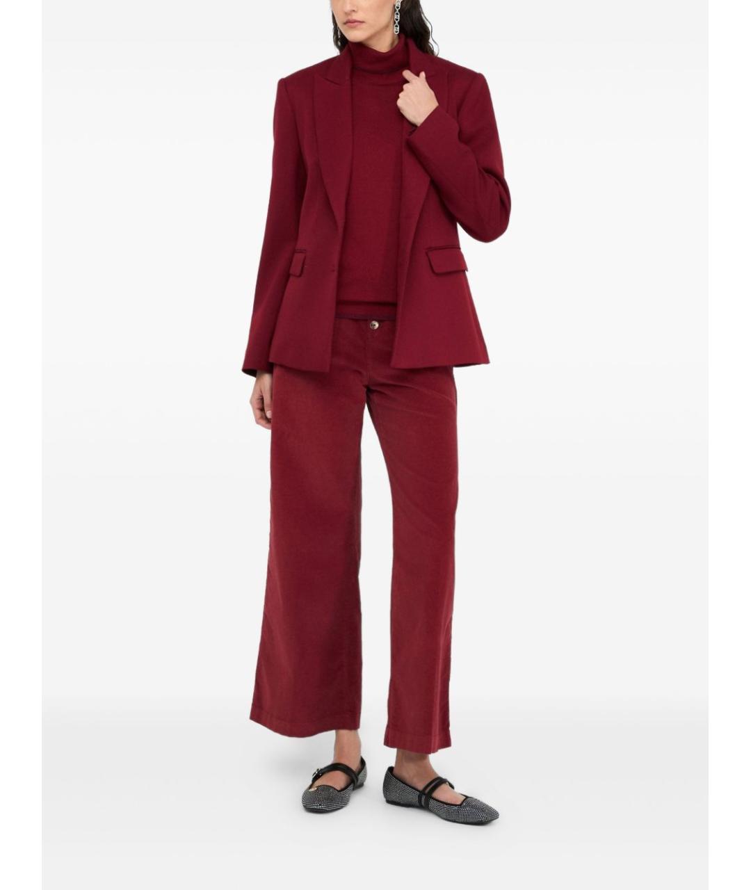 LIU JO Красный полиэстеровый жакет/пиджак, фото 5