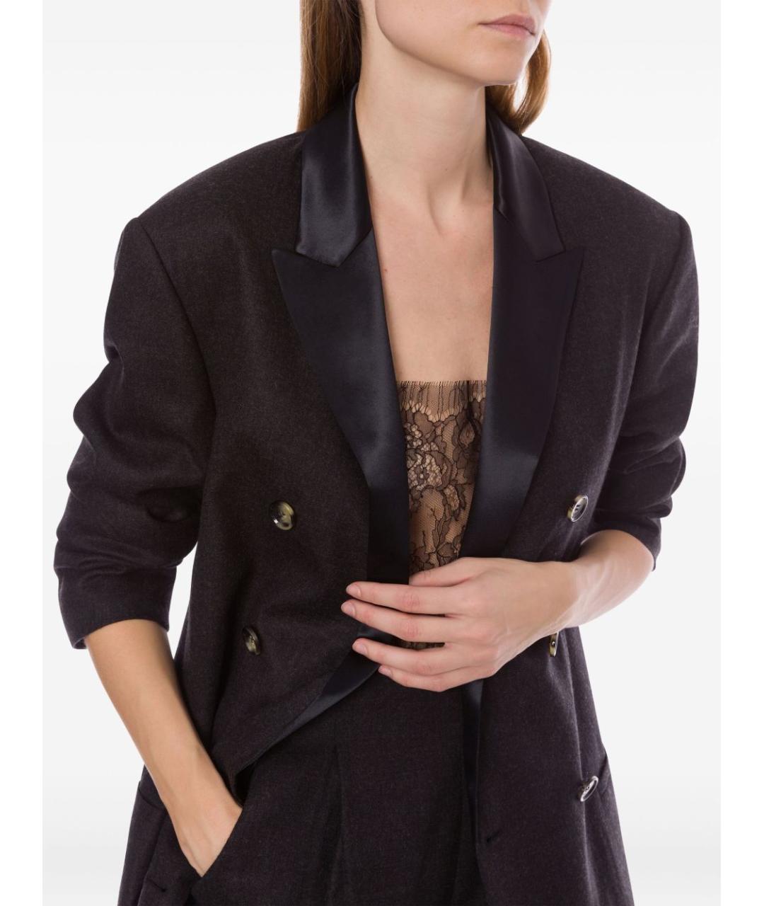 ALBERTA FERRETTI Мульти шерстяной жакет/пиджак, фото 2