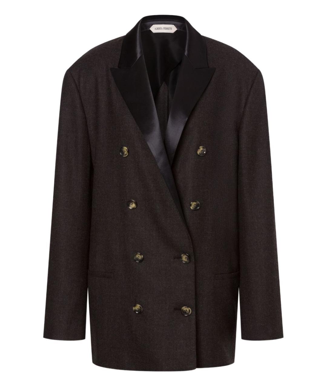 ALBERTA FERRETTI Мульти шерстяной жакет/пиджак, фото 1