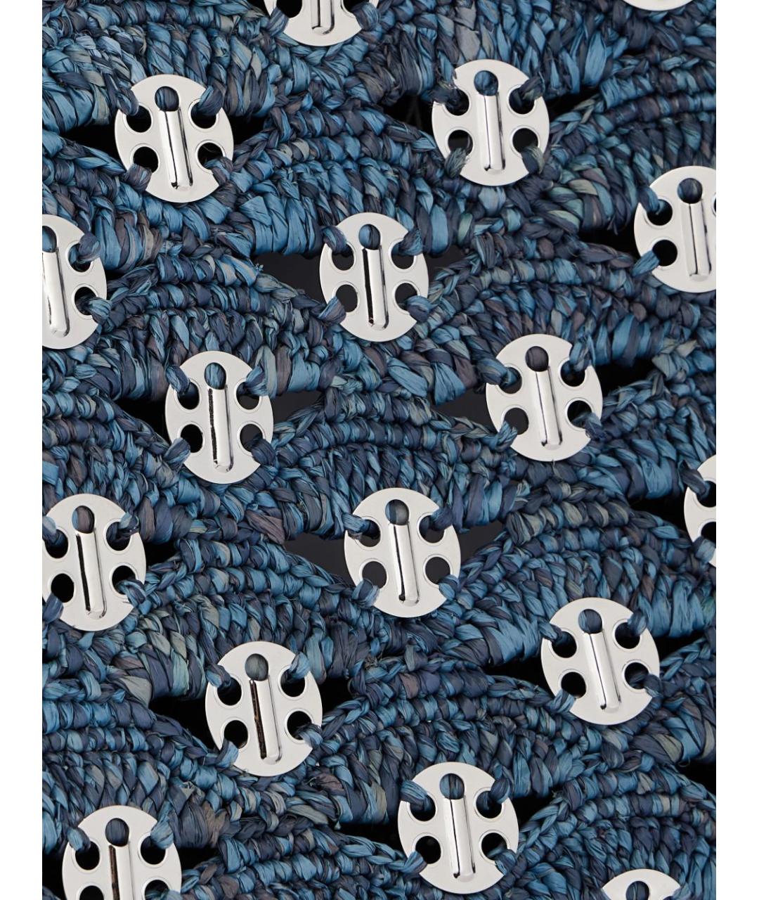 PACO RABANNE Синяя сумка тоут, фото 2