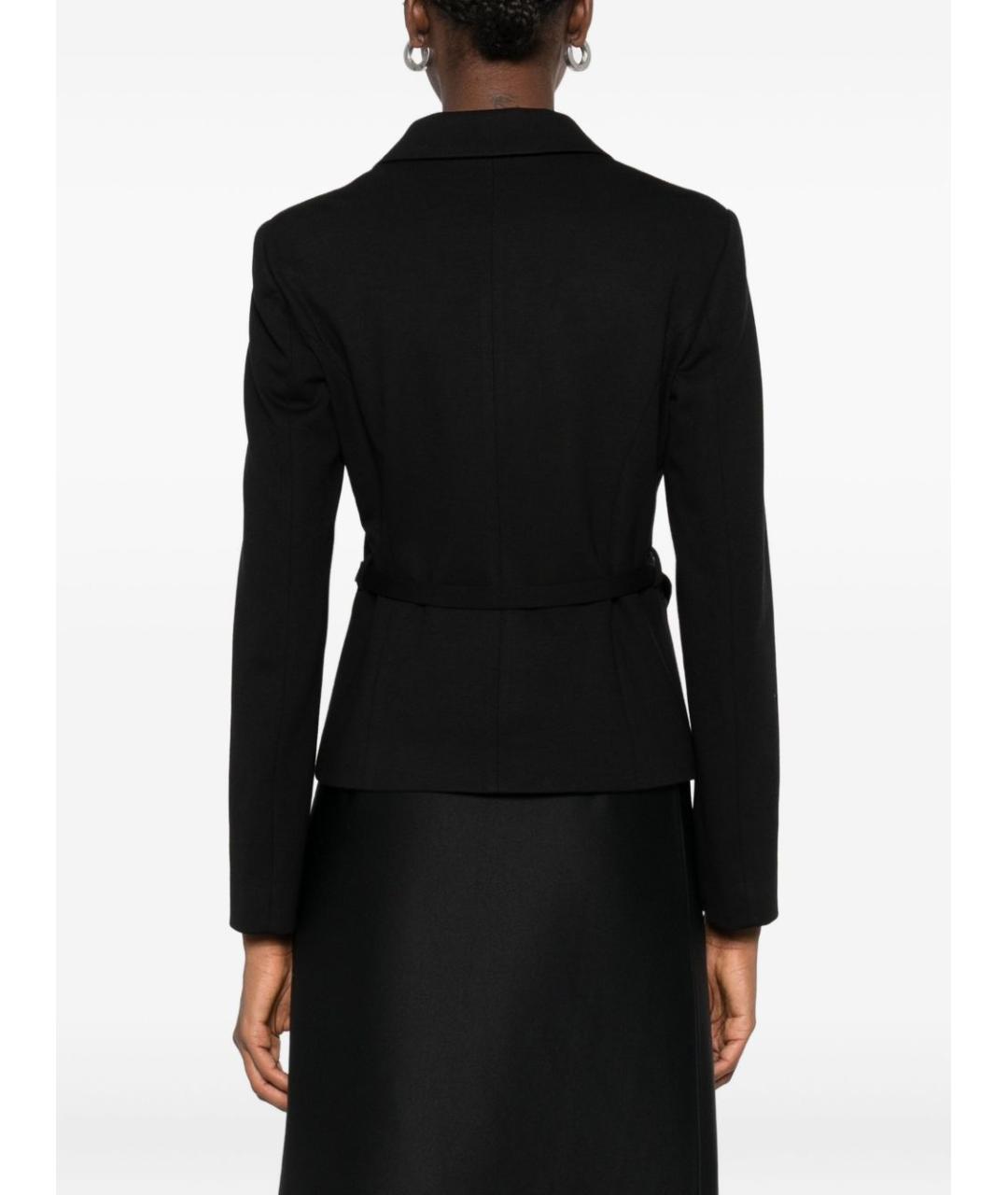 LIU JO Черный вискозный жакет/пиджак, фото 5