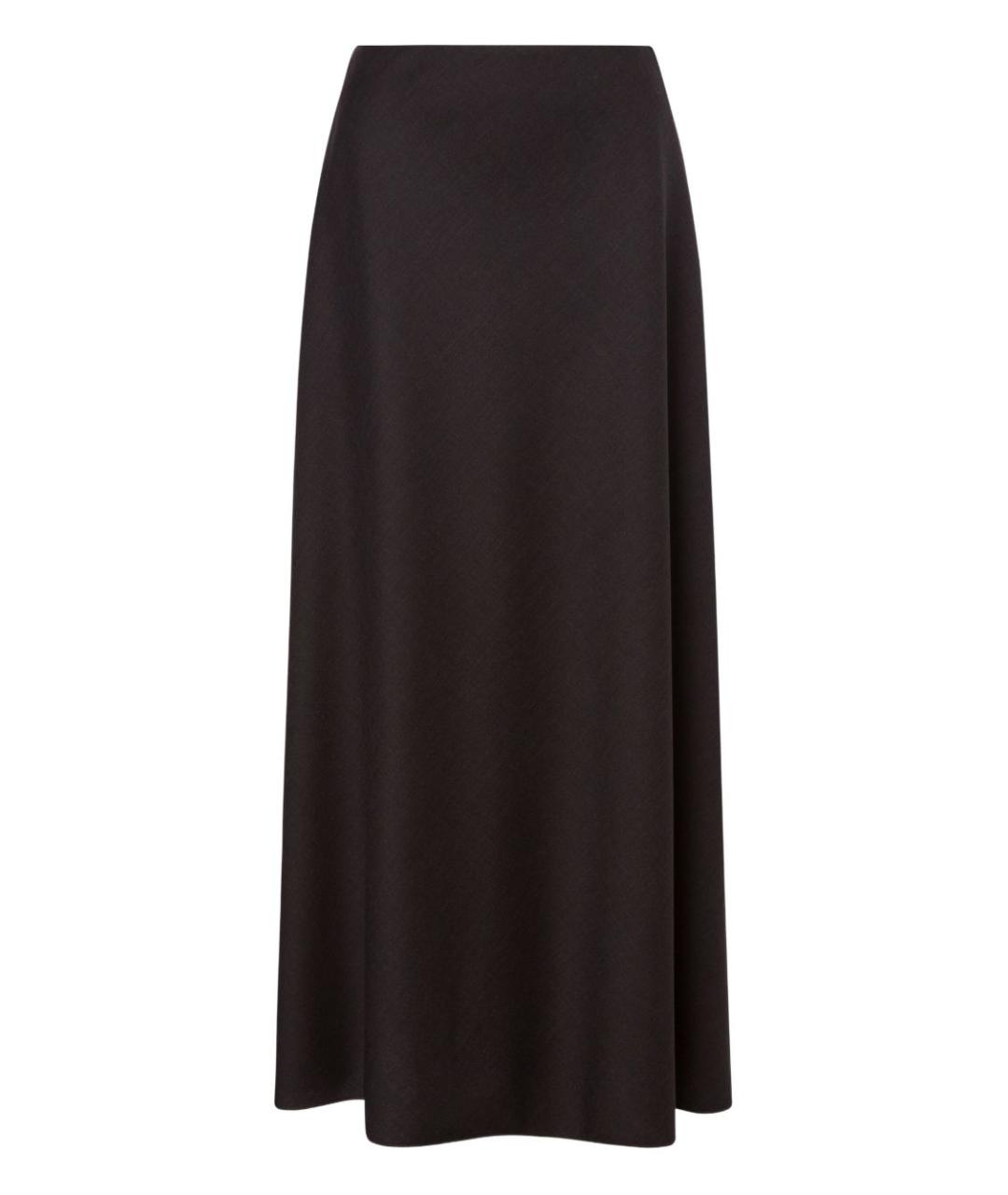 ALBERTA FERRETTI Серая полиэстеровая юбка макси, фото 1