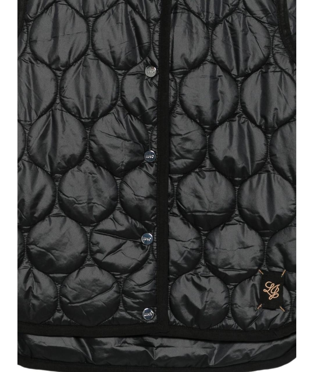 LIU JO Черный полиамидовый жилет, фото 3