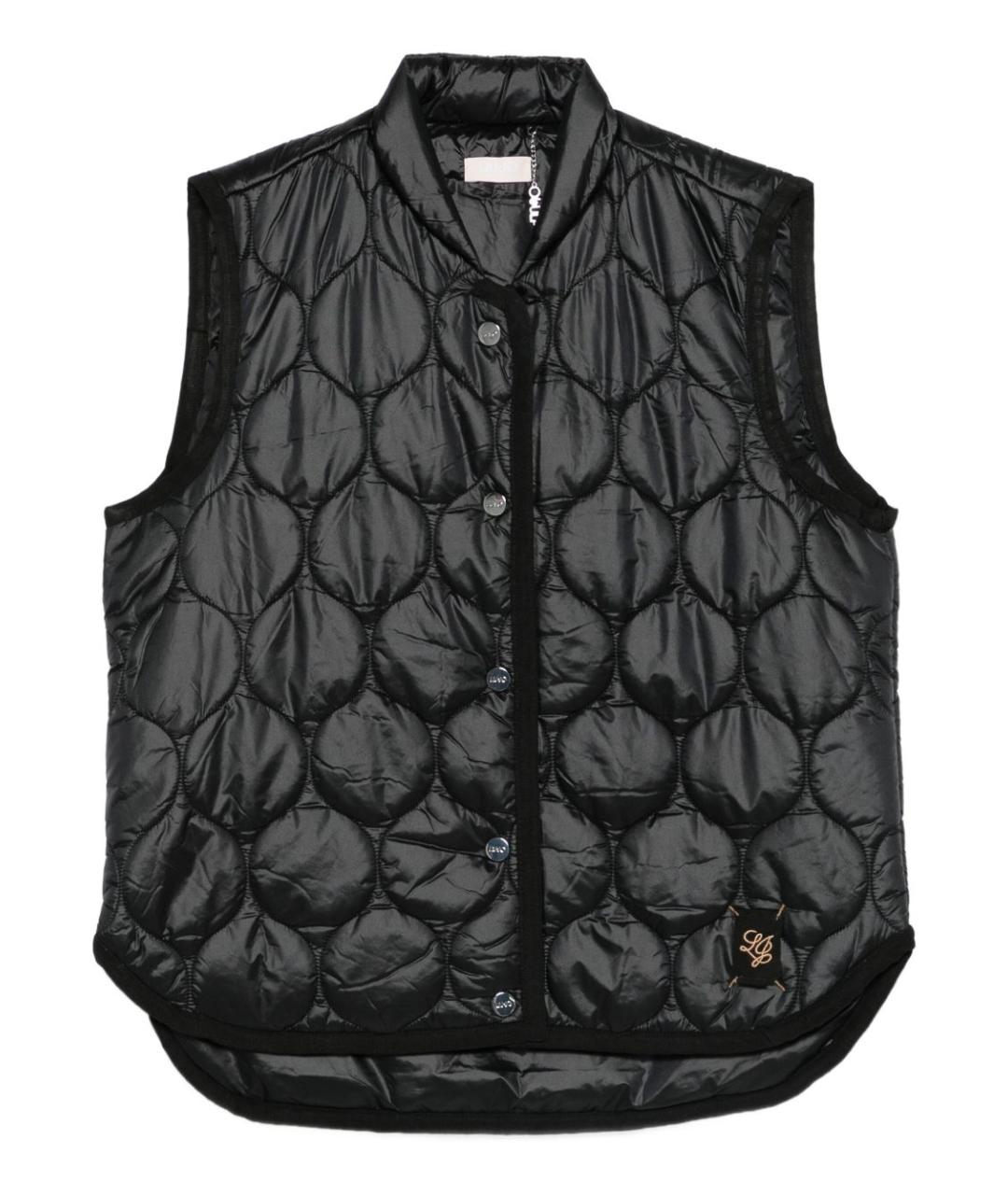 LIU JO Черный полиамидовый жилет, фото 1