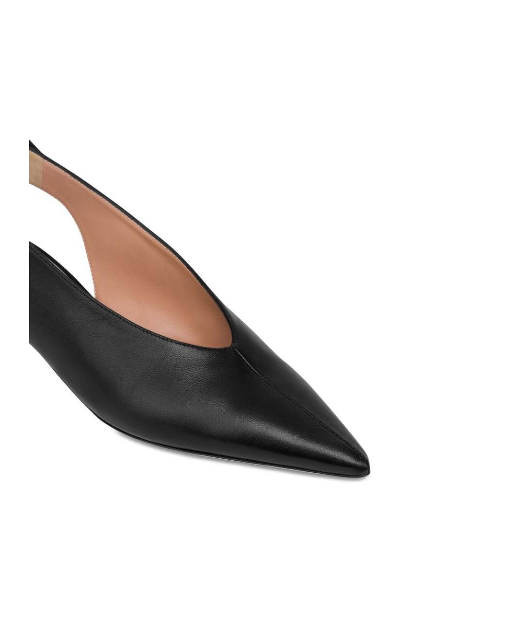 ALBERTA FERRETTI Черные туфли из искусственной кожи, фото 3