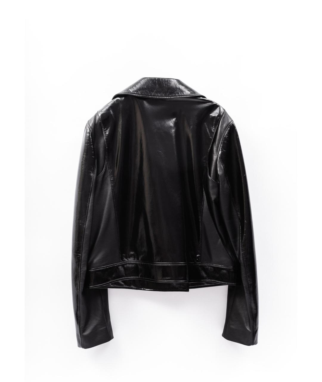 ESCADA Черная кожаная куртка, фото 2
