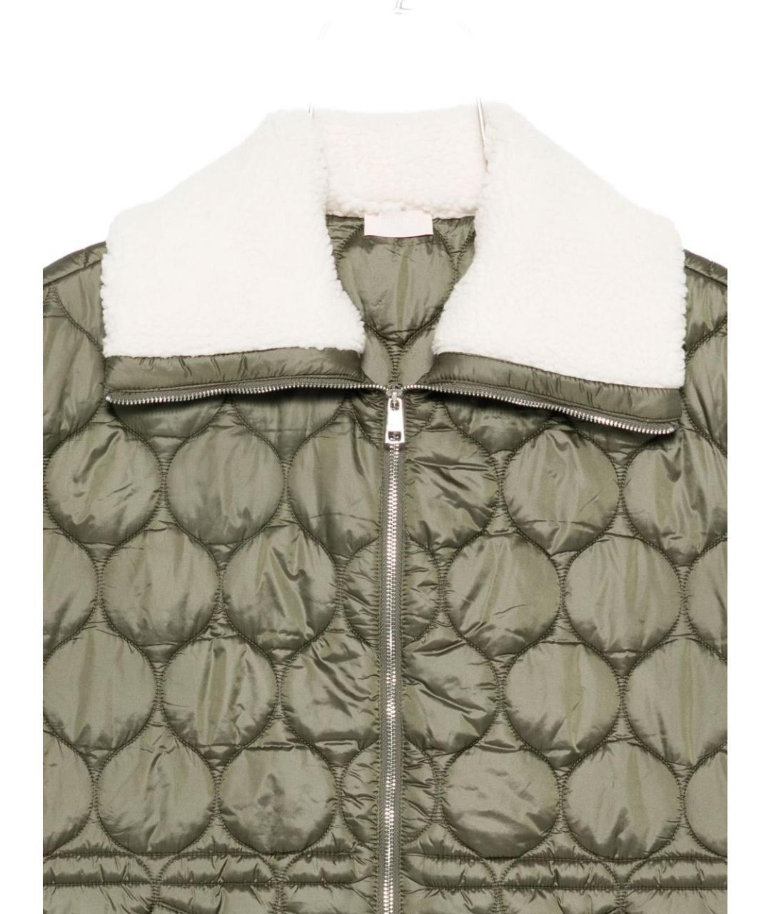 LIU JO Зеленый полиамидовый жилет, фото 2