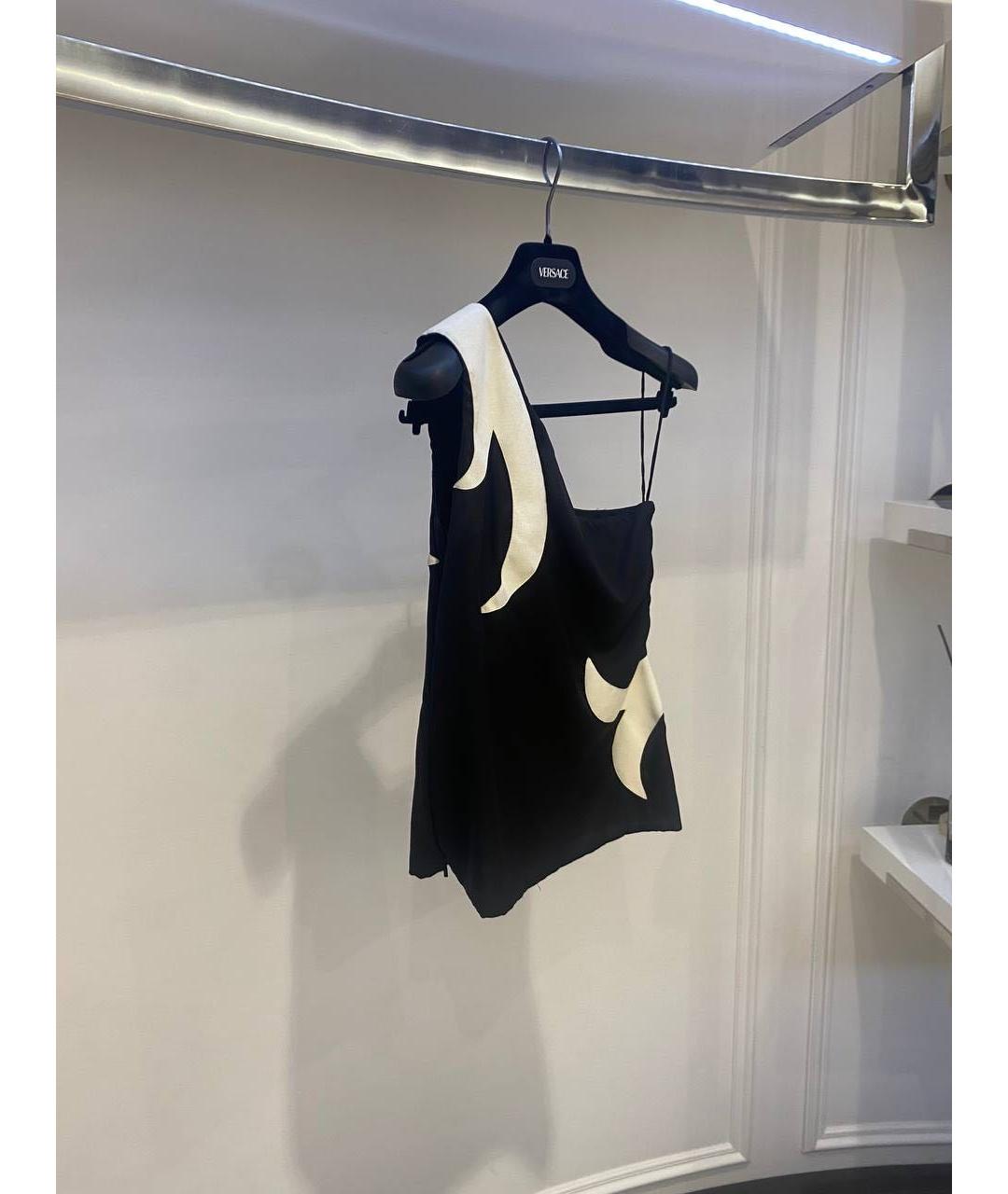 VERSACE Черная блузы, фото 2